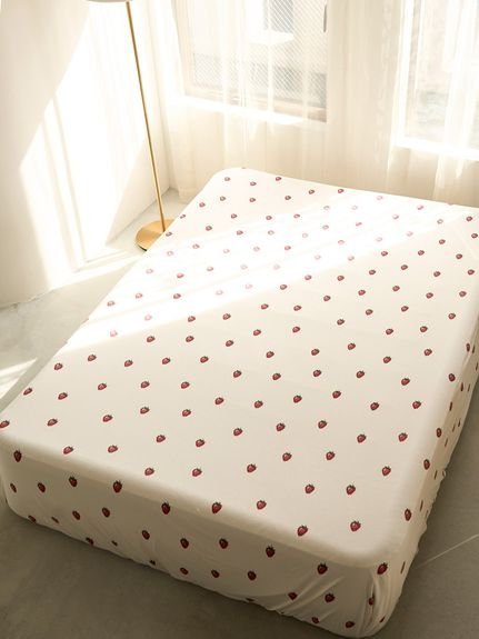 gelato pique｜【Sleep】ストロベリー柄BOXシーツ(シングル) | Rakuten