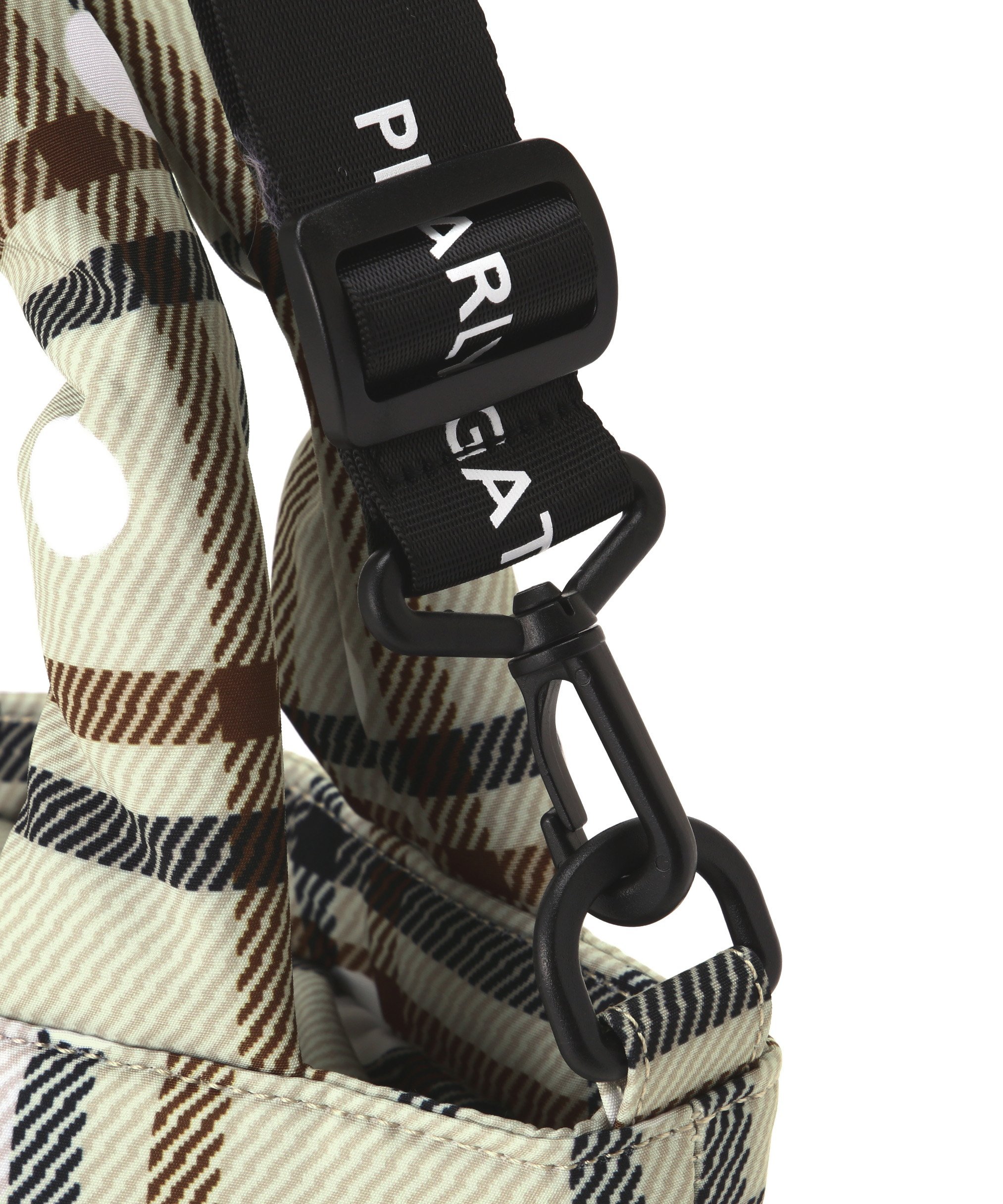 PEARLY GATES｜チェック×ドット柄中綿カートバッグ (UNISEX) | Rakuten