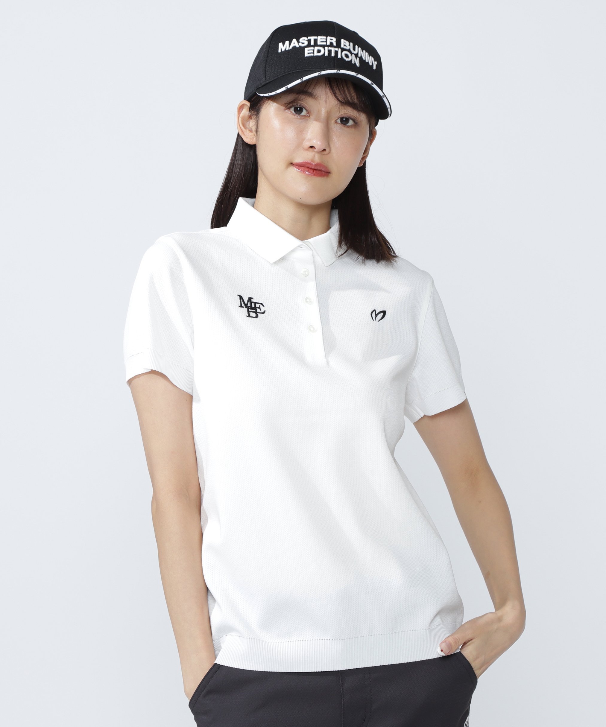 MASTER BUNNY EDITION｜ハニカムリブスタート半袖ポロシャツ | Rakuten