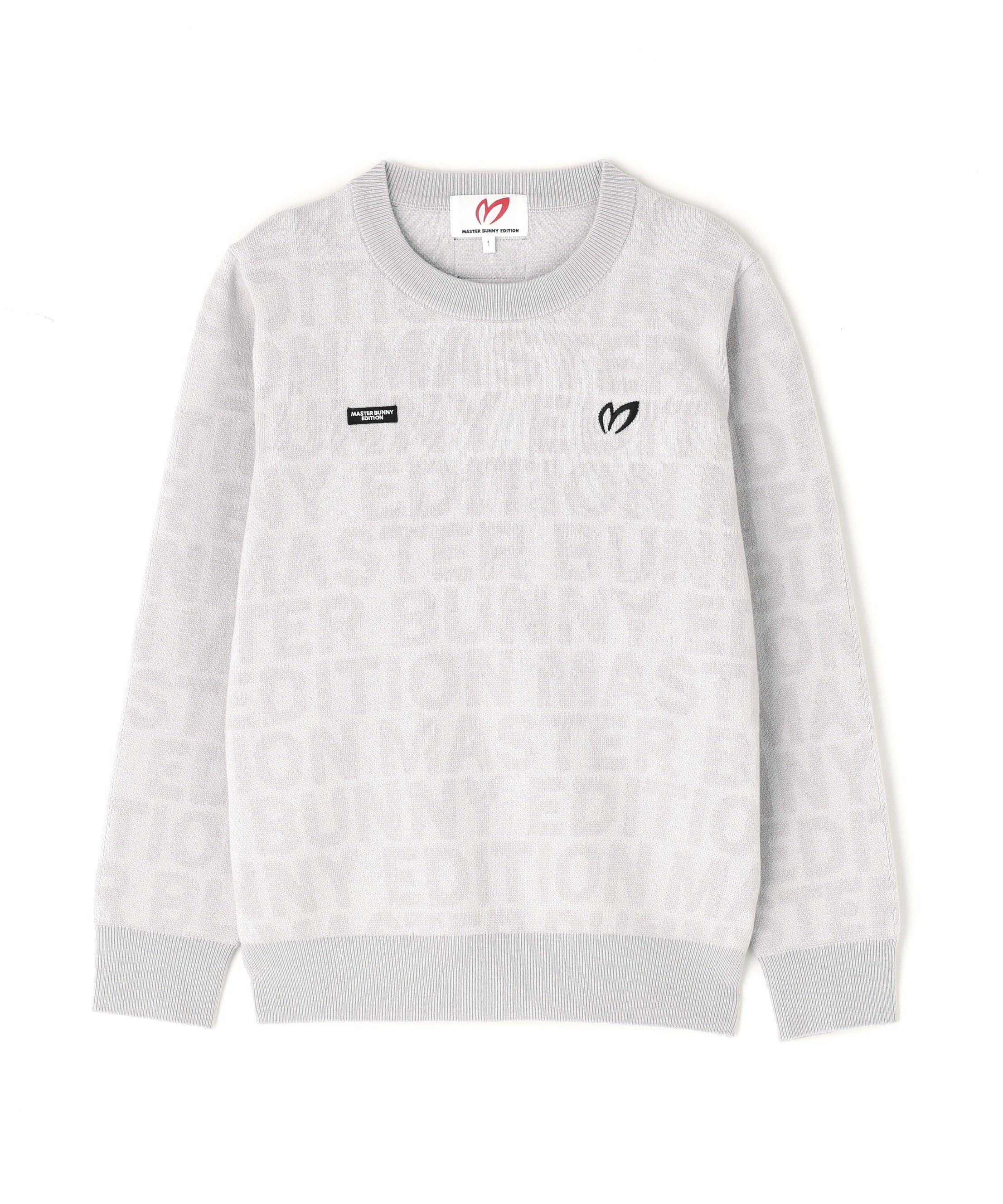 MASTER BUNNY EDITION｜ロゴクルーネックニットプルオーバー | Rakuten