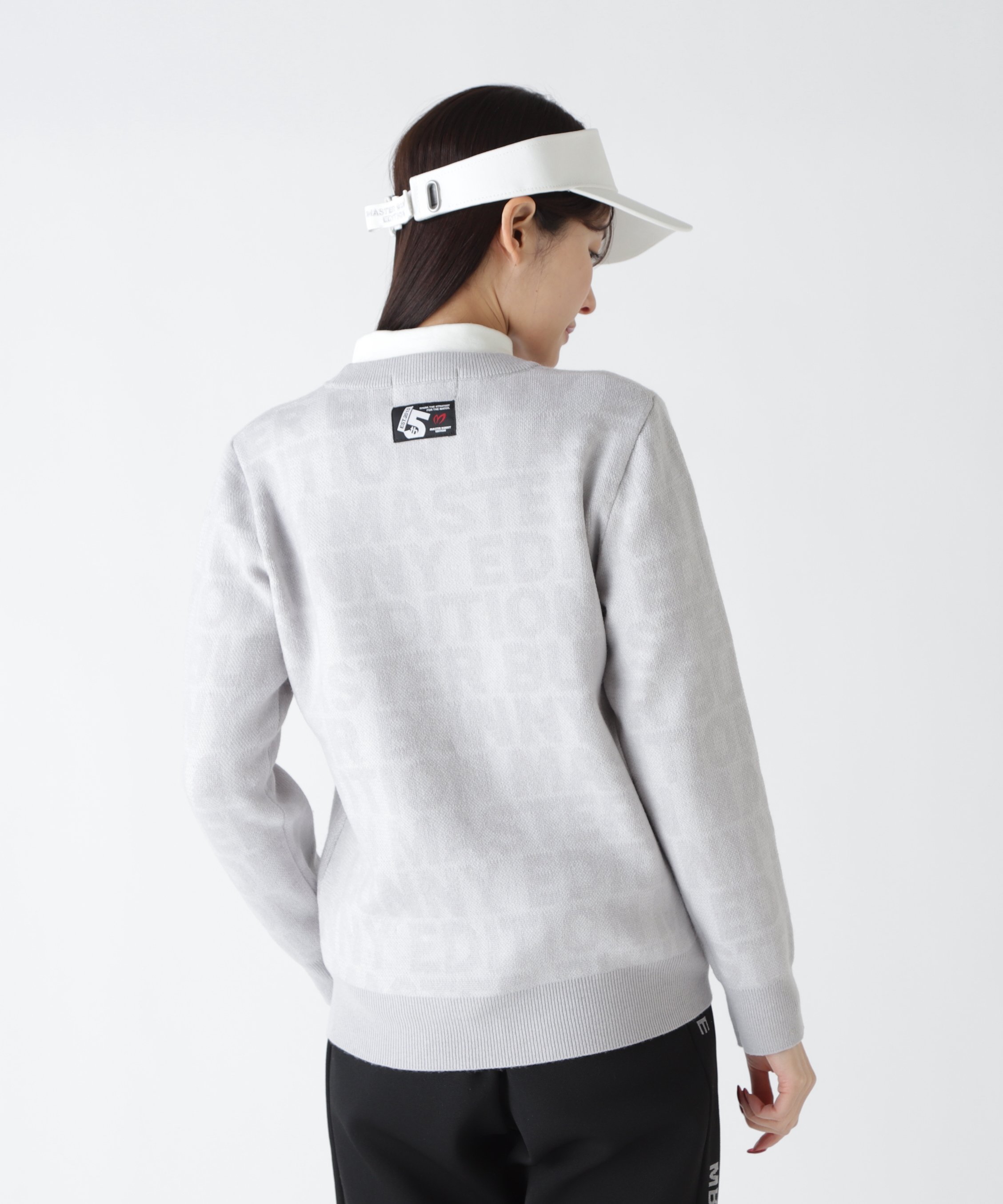 MASTER BUNNY EDITION｜ロゴクルーネックニットプルオーバー | Rakuten