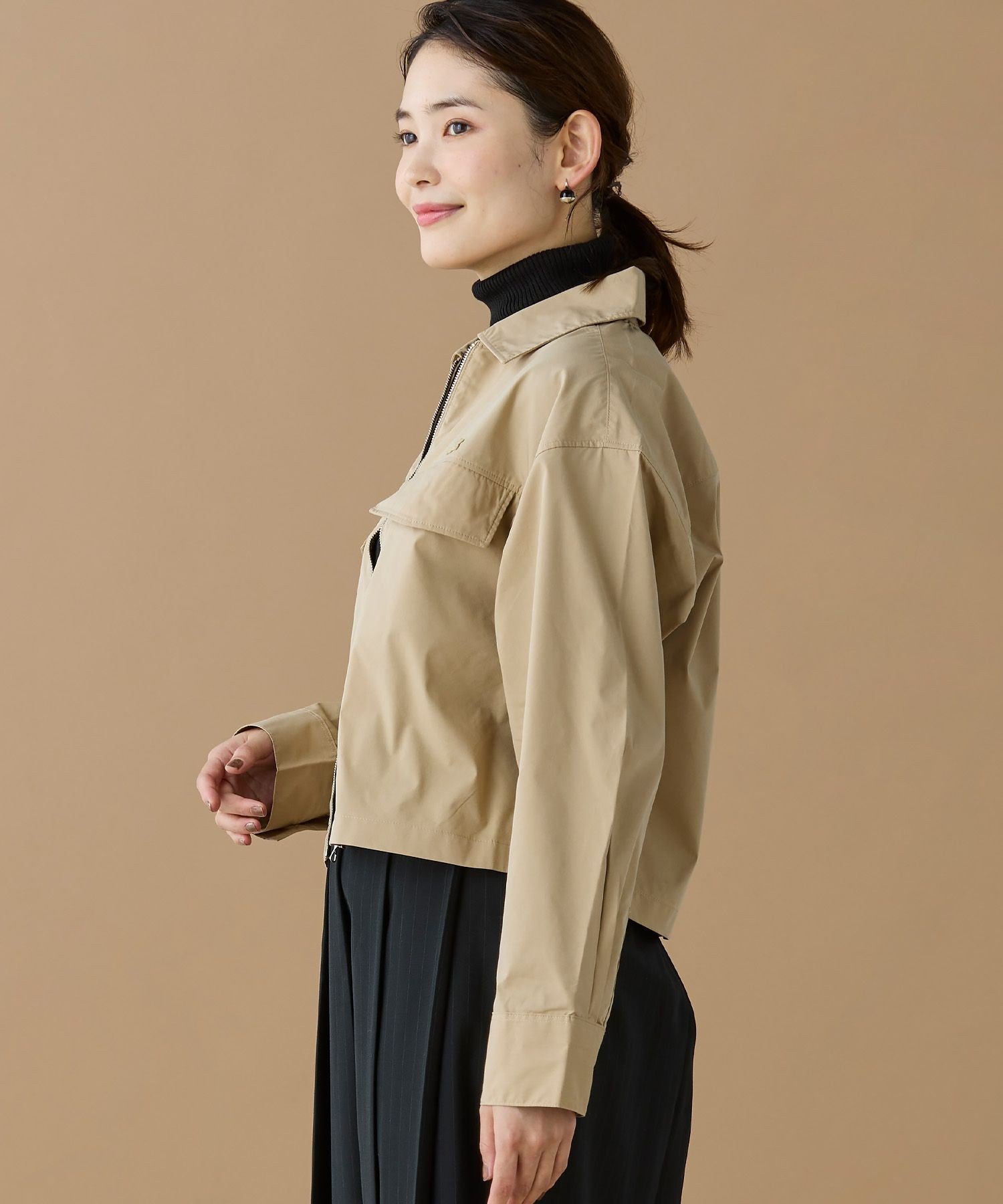 LACOSTE｜ジップアップブルゾンシャツ | Rakuten Fashion(楽天