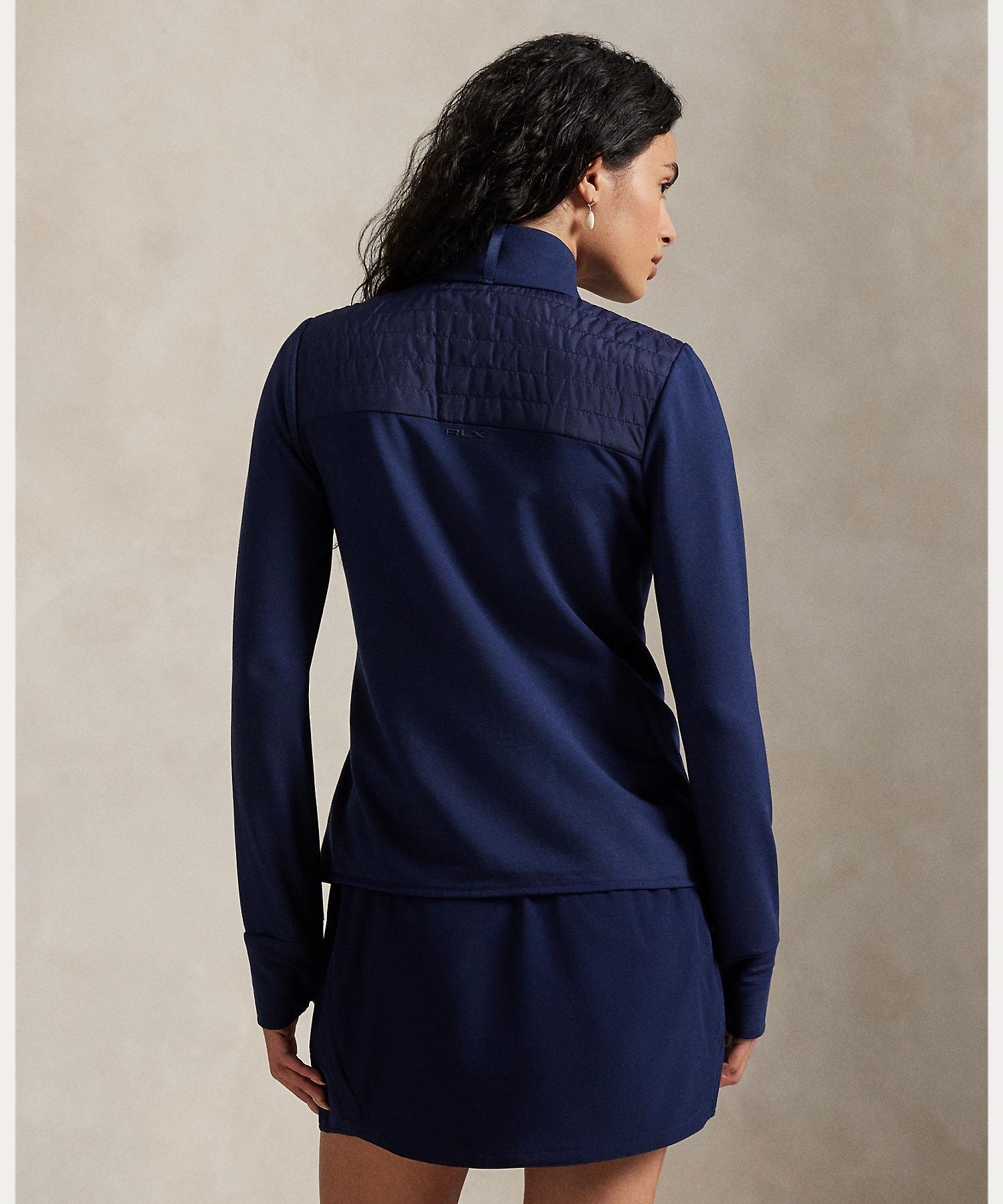 RALPH LAUREN｜(RLX)ハイブリッド フレンチ テリーキルテッド ジップ