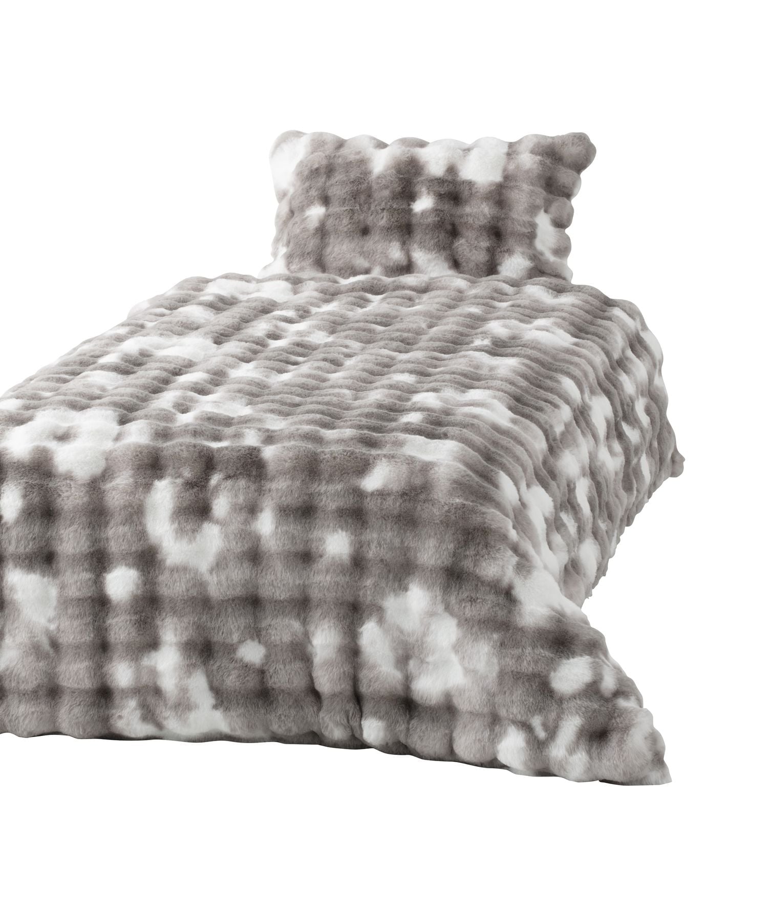 Francfranc｜あったか寝具 ポコモコファー 掛け布団カバー シングル