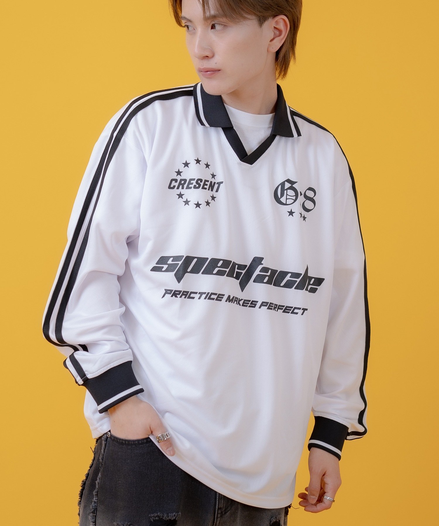 improves｜プリント 長袖 サッカーシャツ | Rakuten Fashion(楽天