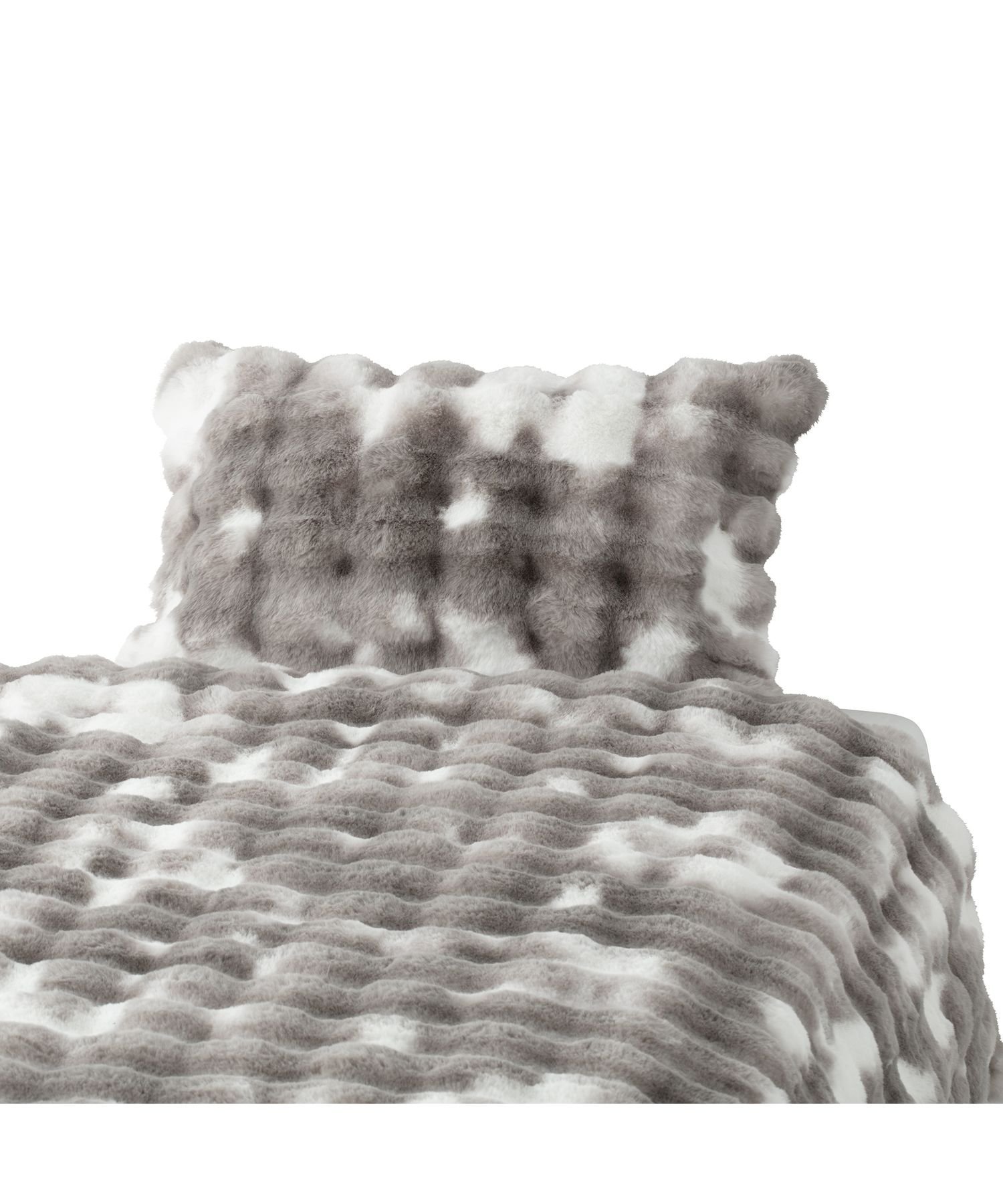 Francfranc｜あったか寝具 もふもふ ポコモコファー まくらカバー