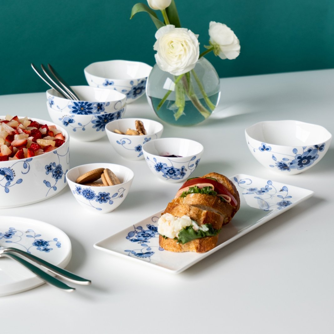 NARUMI｜【公式】ミラノ・デュオ トリオボウル&プレート 4点セット