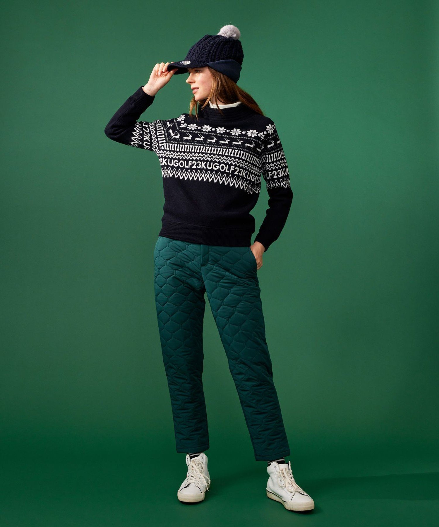 23区GOLF｜冬の最強防寒パンツ【WOMEN】キルティング パンツ | Rakuten