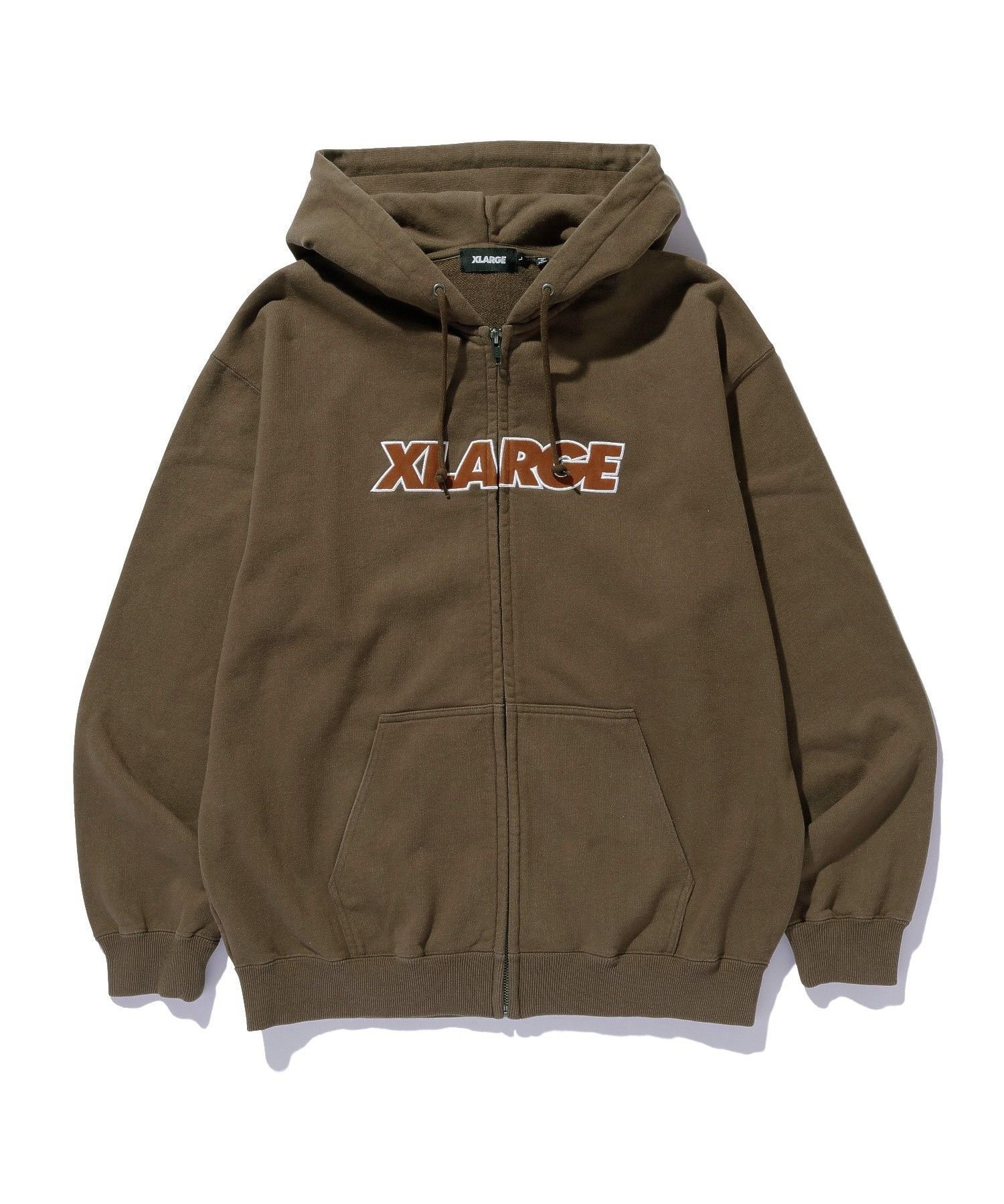 XLARGE｜STANDARD LOGO ZIP UP HOODED SWEATSHIRT | Rakuten Fashion