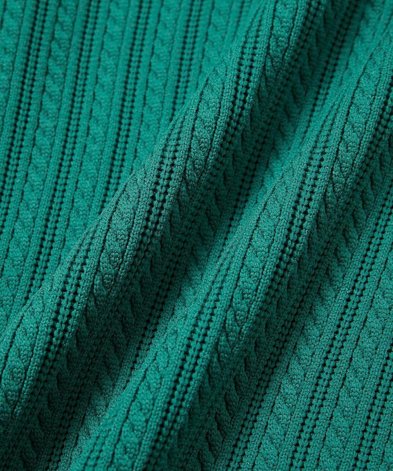 JUN&ROPE'｜ミニケーブル柄プレート使い長袖プルオーバー | Rakuten