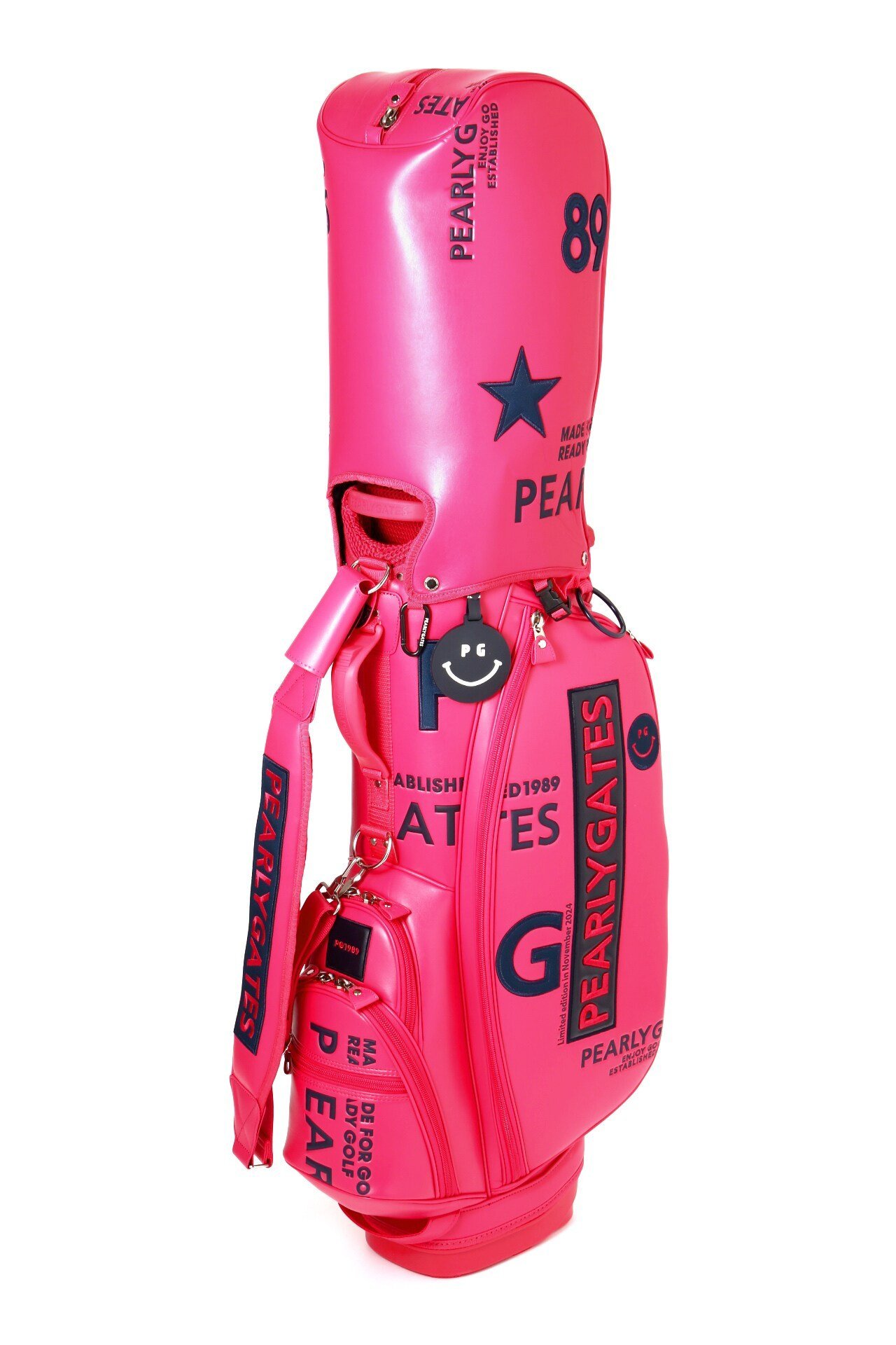 PEARLY GATES｜LIMITED11 合皮スタンド式キャディバッグ (46インチ対応