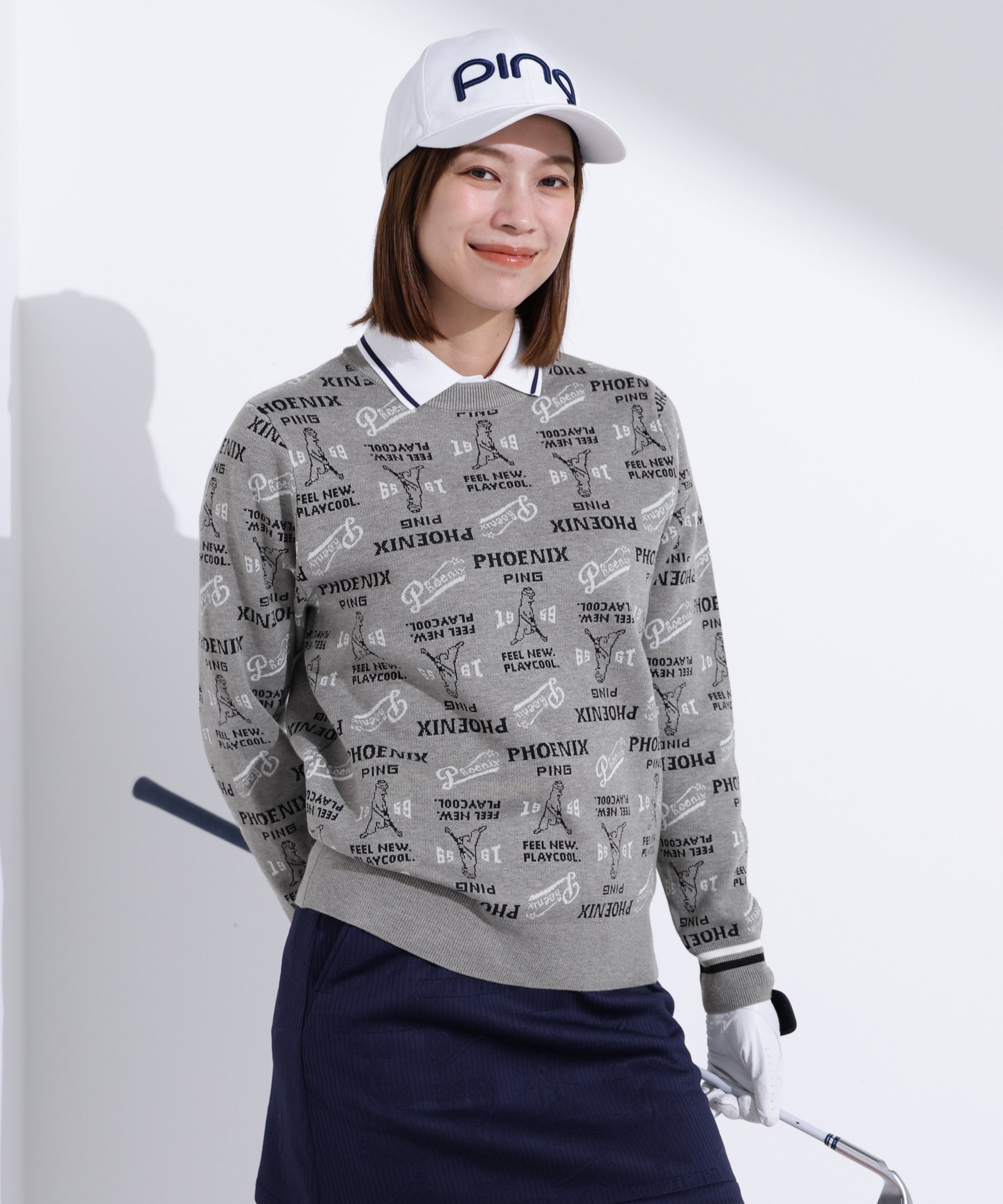 23区GOLF｜【WOMEN】【ウォッシャブル】フェアアイル柄ニット