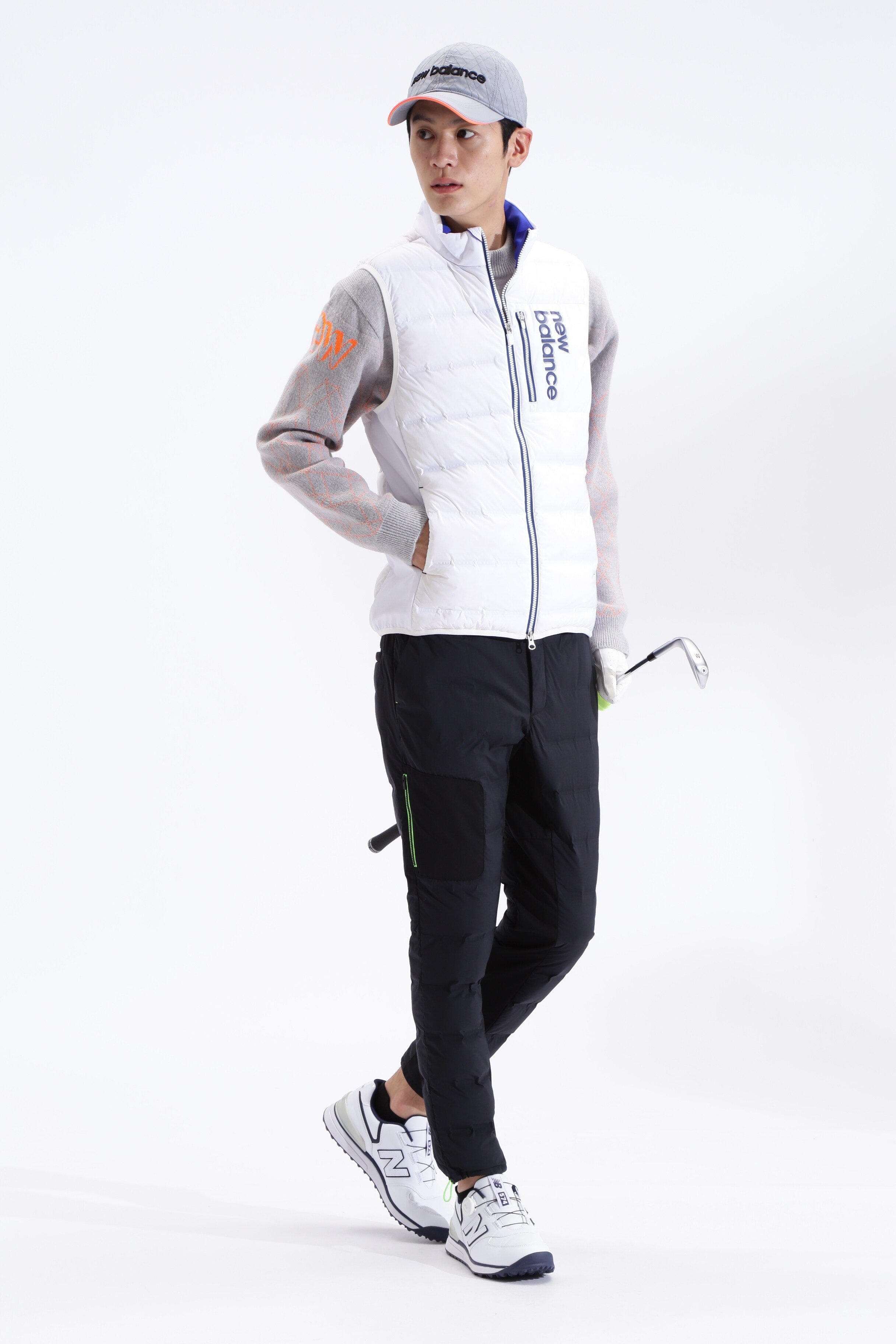 New Balance Golf｜吸湿発熱 ライトダウン テーパード ロングパンツ