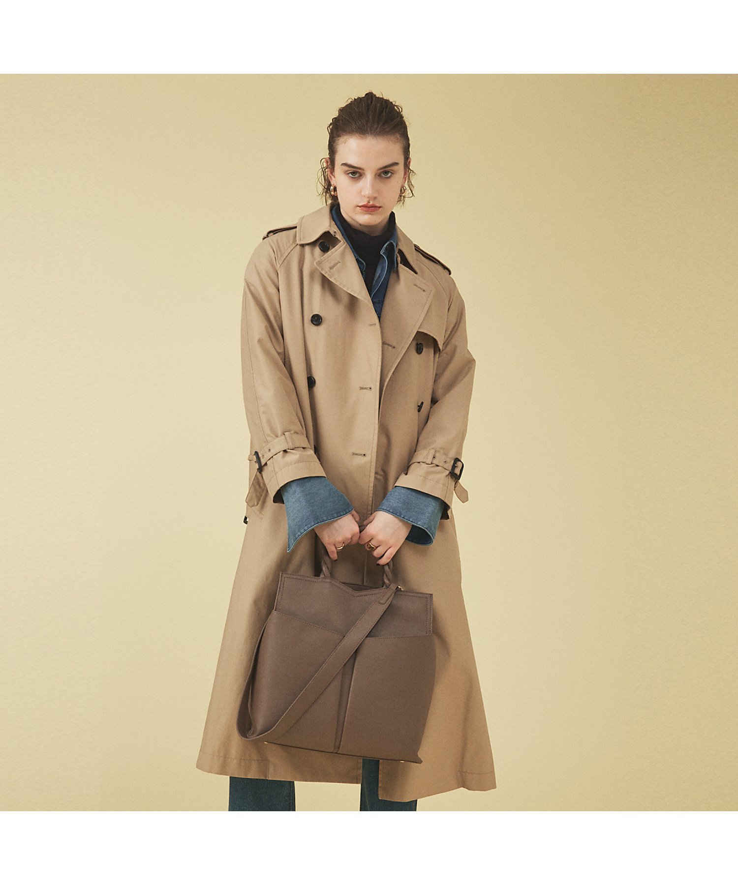 LOWELL Things｜Twiste/ダブルポケット2WAYトート L | Rakuten Fashion