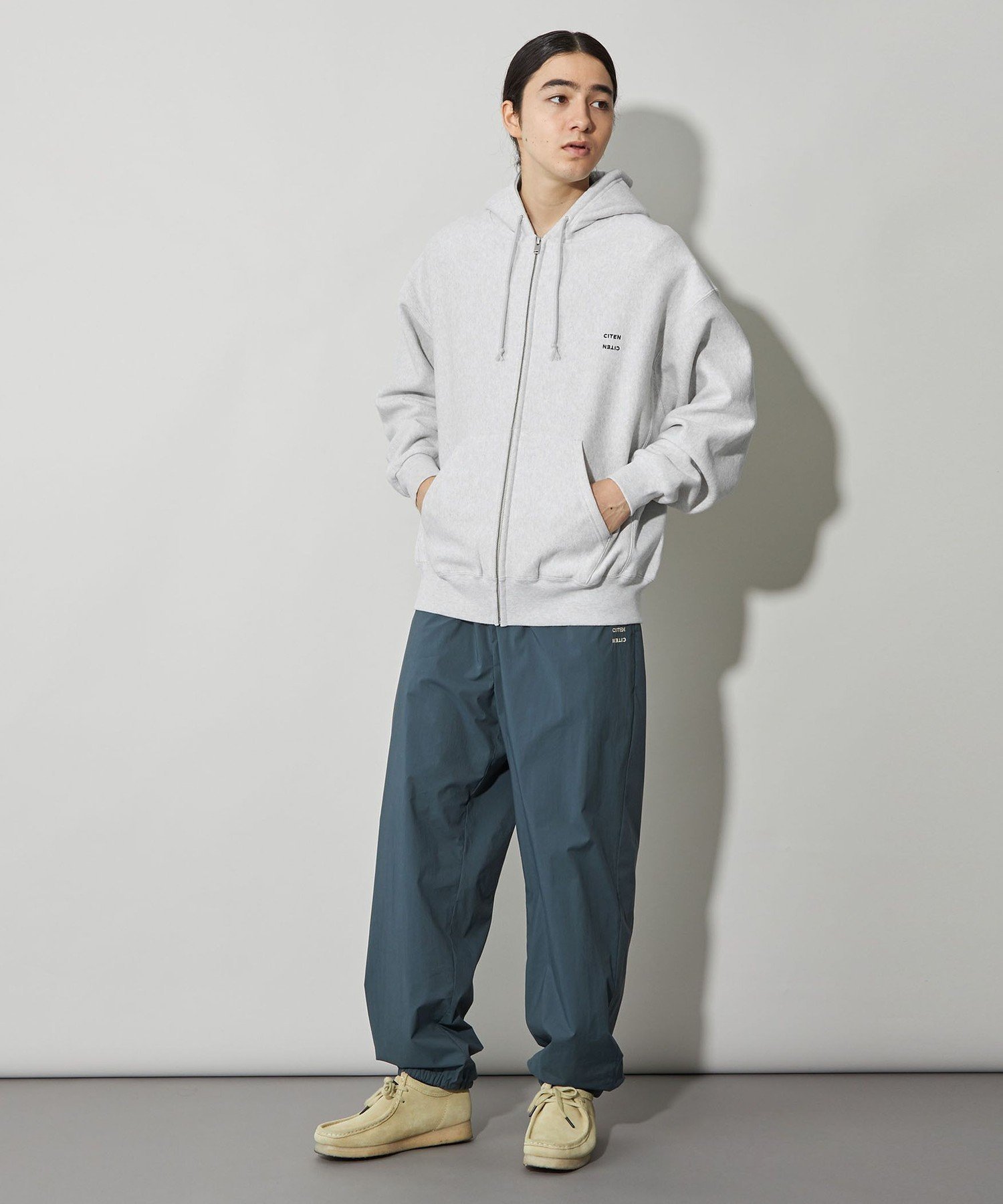 新品❤️CPG❤️ジップアップ Classic【C】Logo wappen Zip Hoodie（for Denim） | Classic clothing