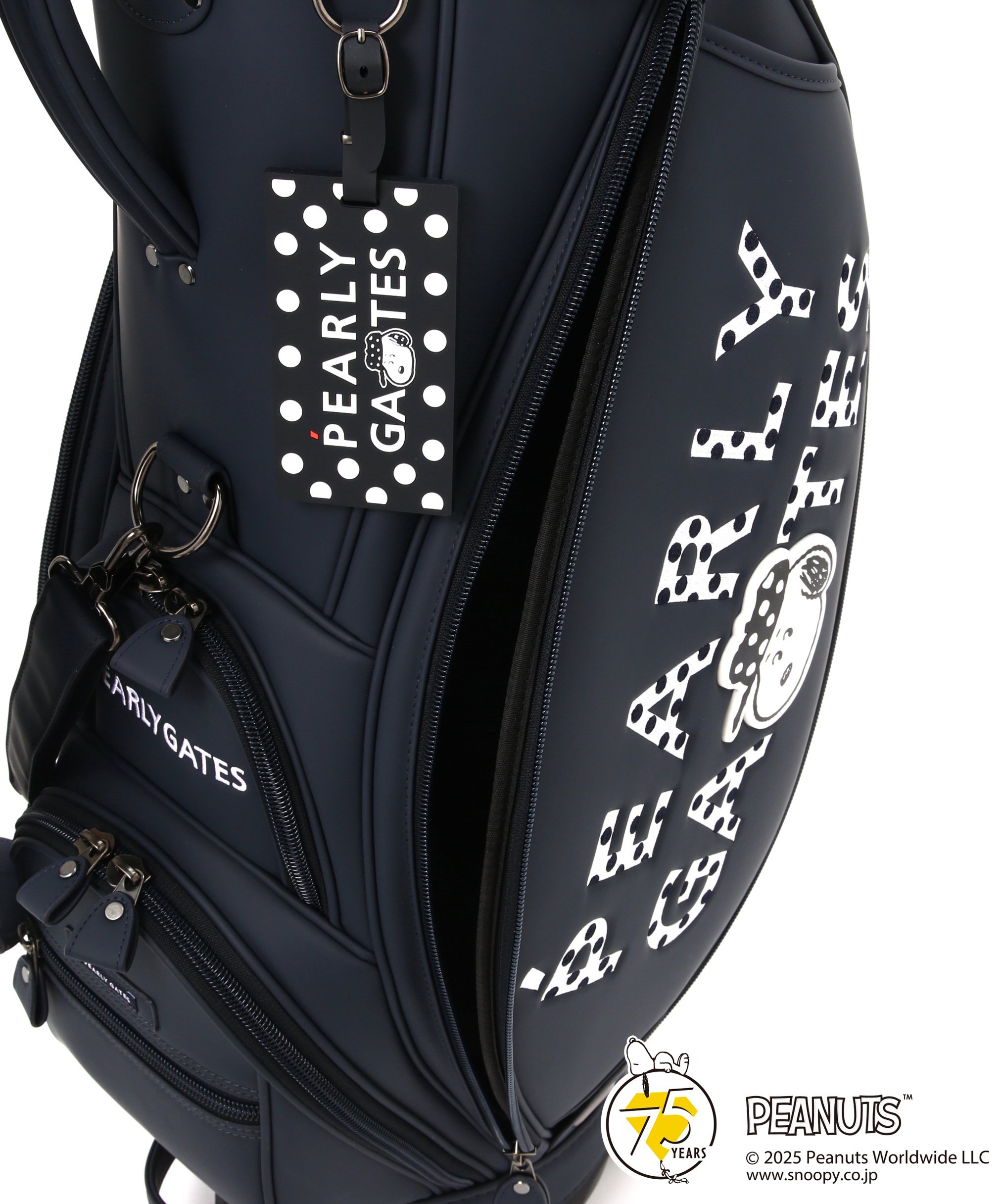 PEARLY GATES｜合皮キャディバッグ (46インチ対応) (UNISEX) | Rakuten