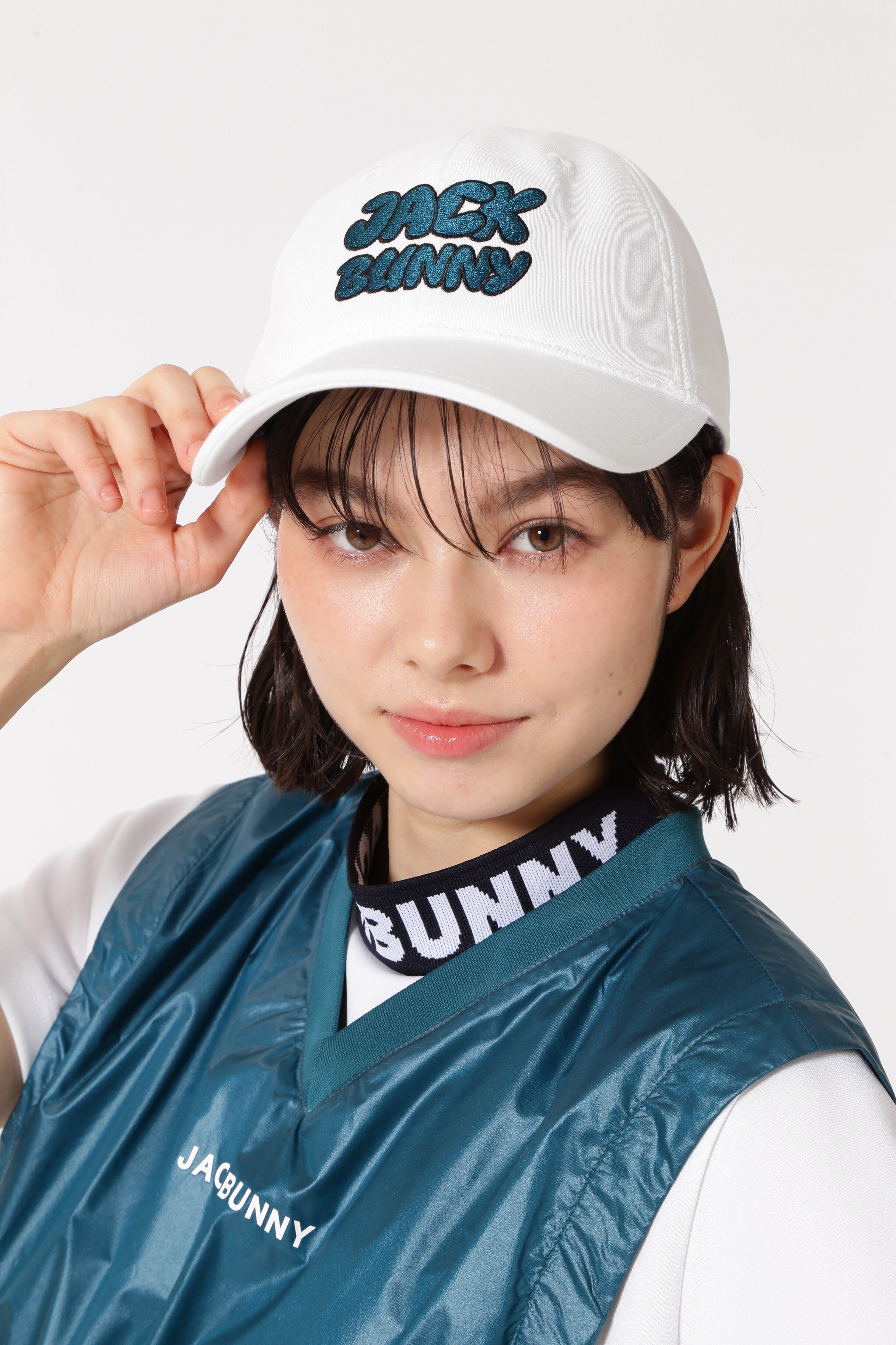 Jack Bunny!!｜裏毛ロゴ刺繍キャップ (UNISEX) | Rakuten Fashion(楽天