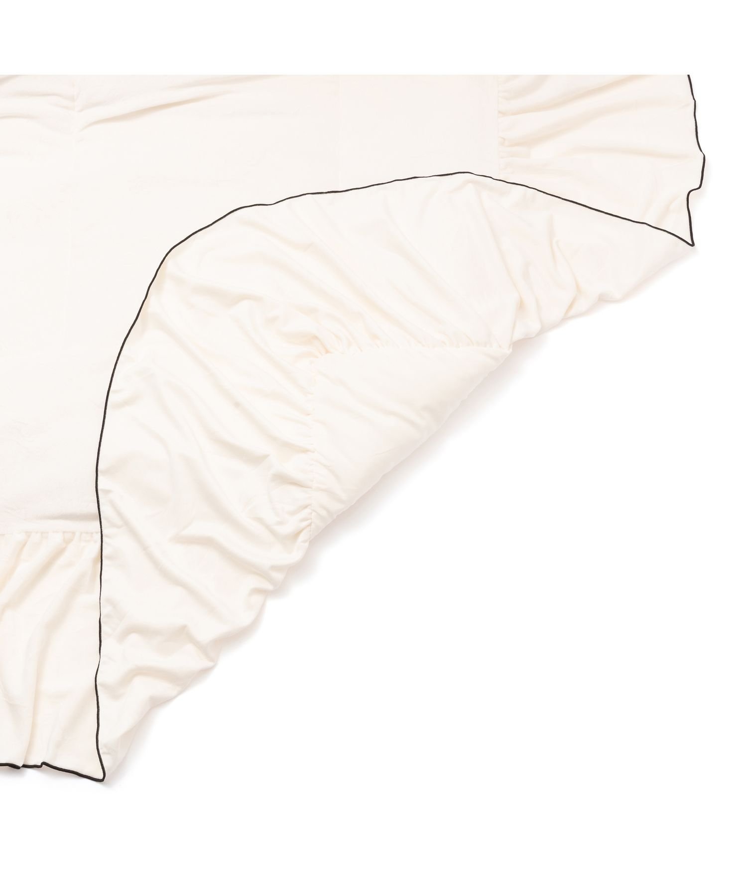 Francfranc｜あったか寝具 アルガンオイル加工 フリル ベッドパッド