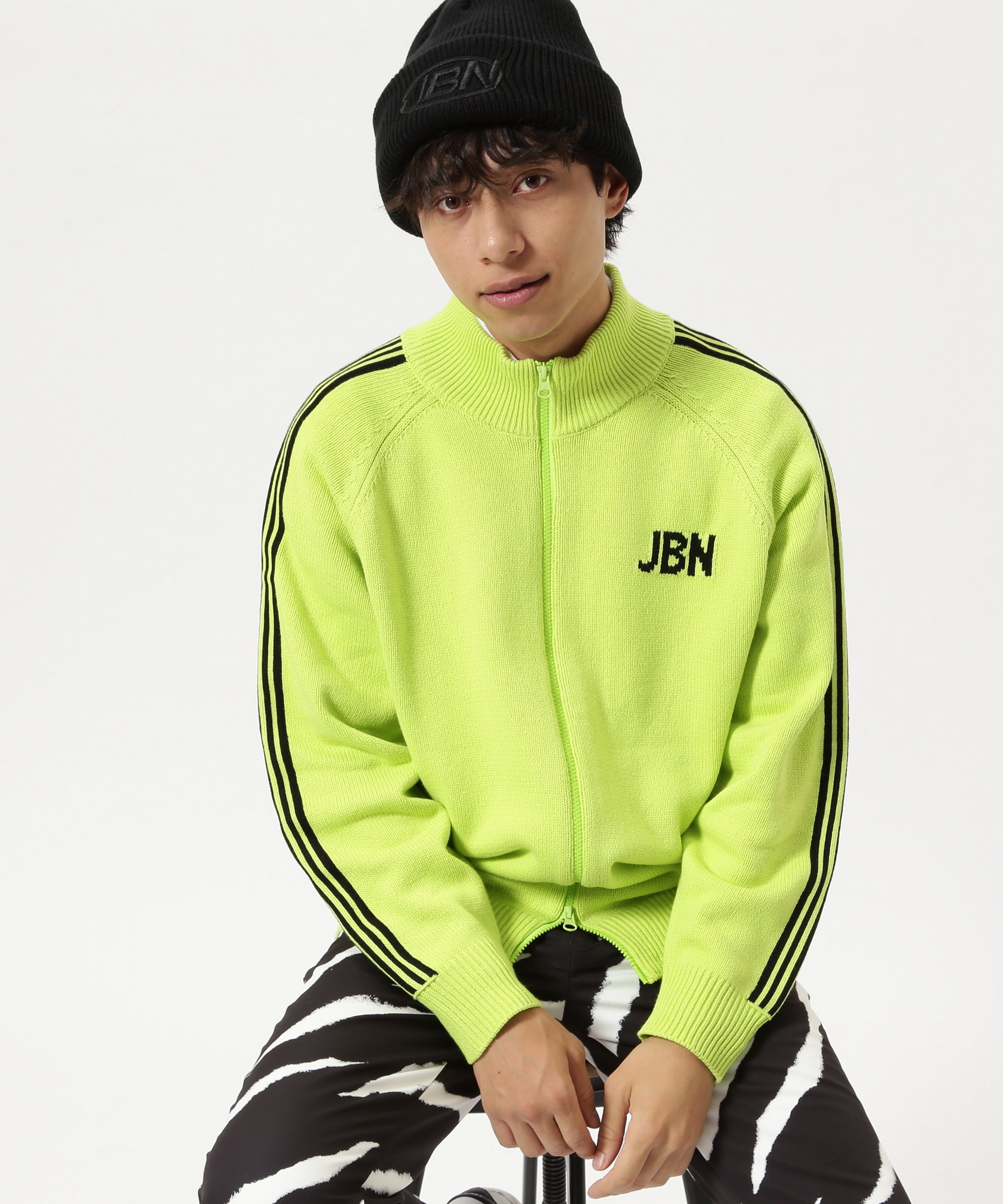 Jack Bunny!!｜フルジップアップニットジャケット | Rakuten Fashion