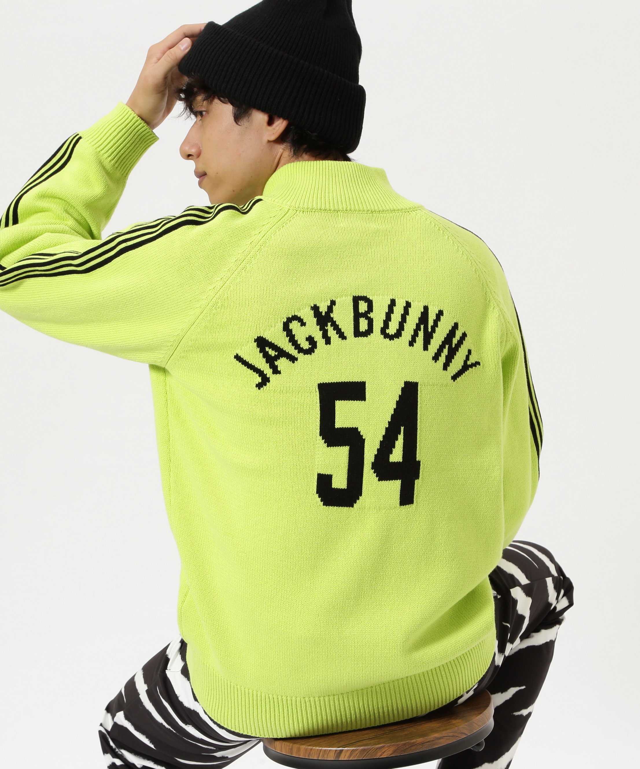 Jack Bunny!!｜フルジップアップニットジャケット | Rakuten Fashion