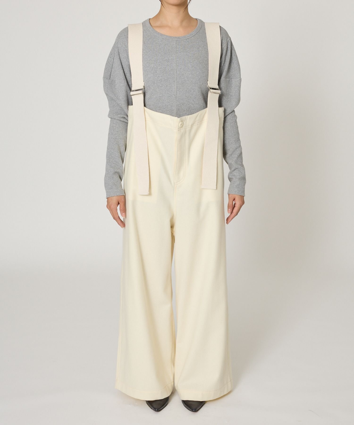BABYLONE｜フラノサスペンダーパンツ | Rakuten Fashion(楽天