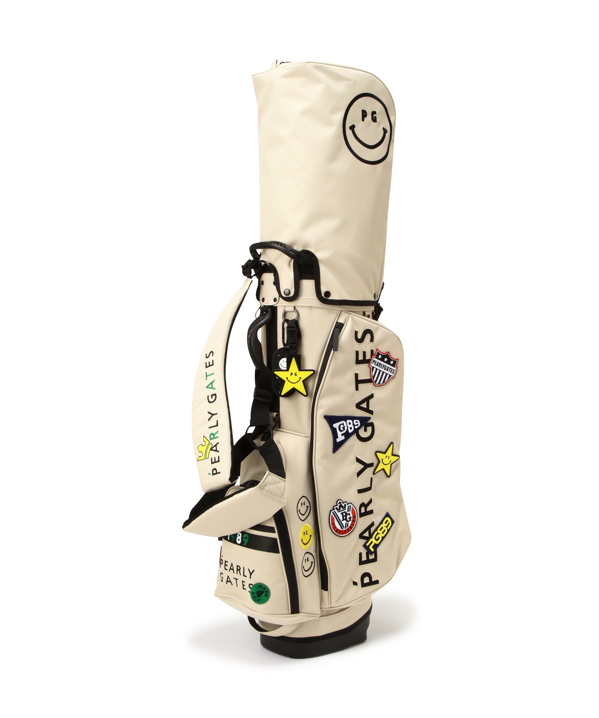PEARLY GATES｜ワッペンスタンド式キャディバッグ (46インチ対応)(9型