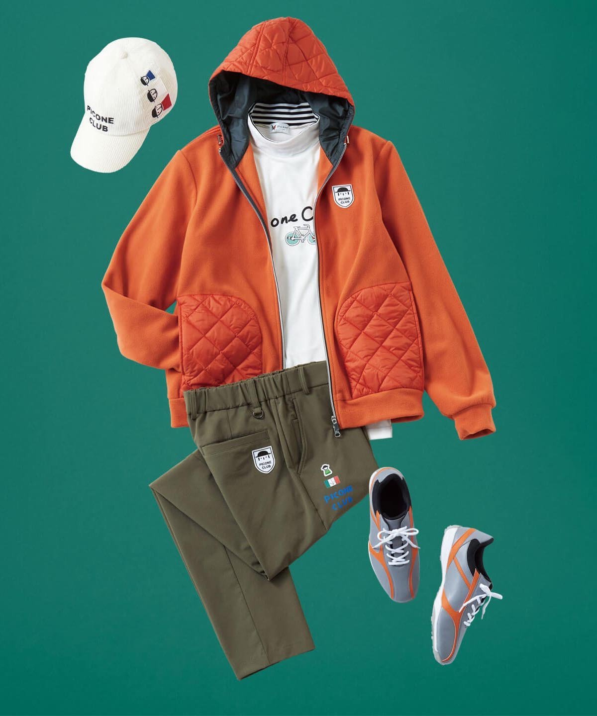 Picone Club｜【メンズ】フード付きWジップブルゾン | Rakuten Fashion