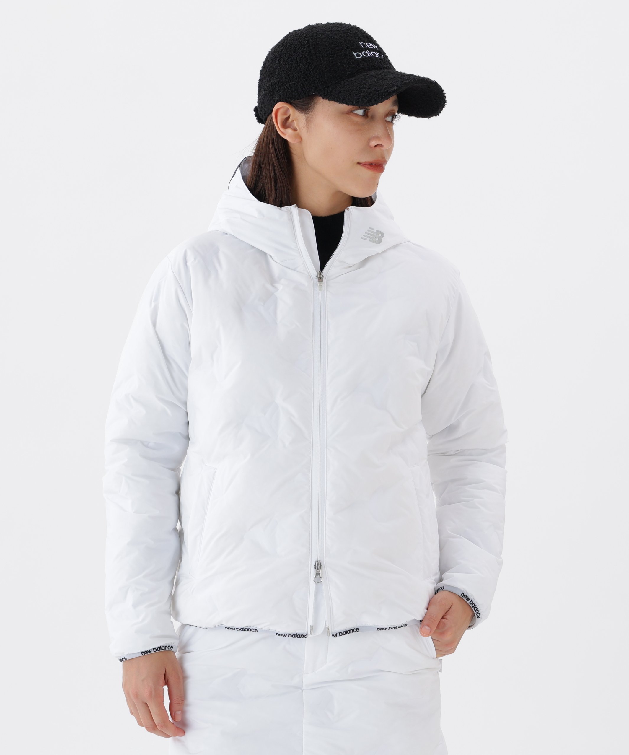 New Balance Golf｜撥水 保温 ライトダウン フルジップ フーディー