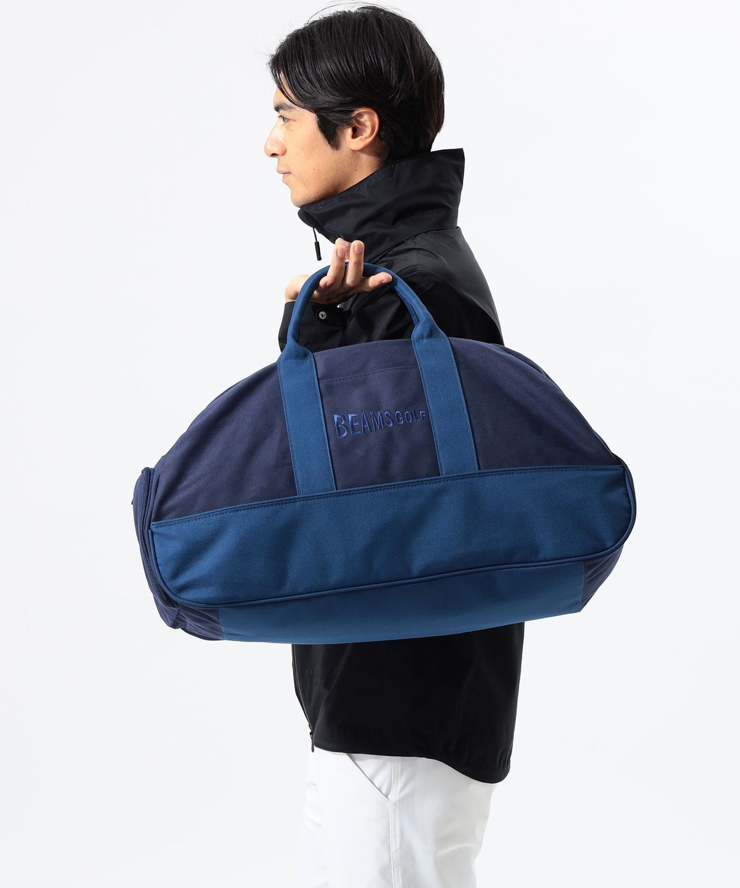 BEAMS GOLF｜キャンバス ボストンバッグ 2 | Rakuten Fashion(楽天