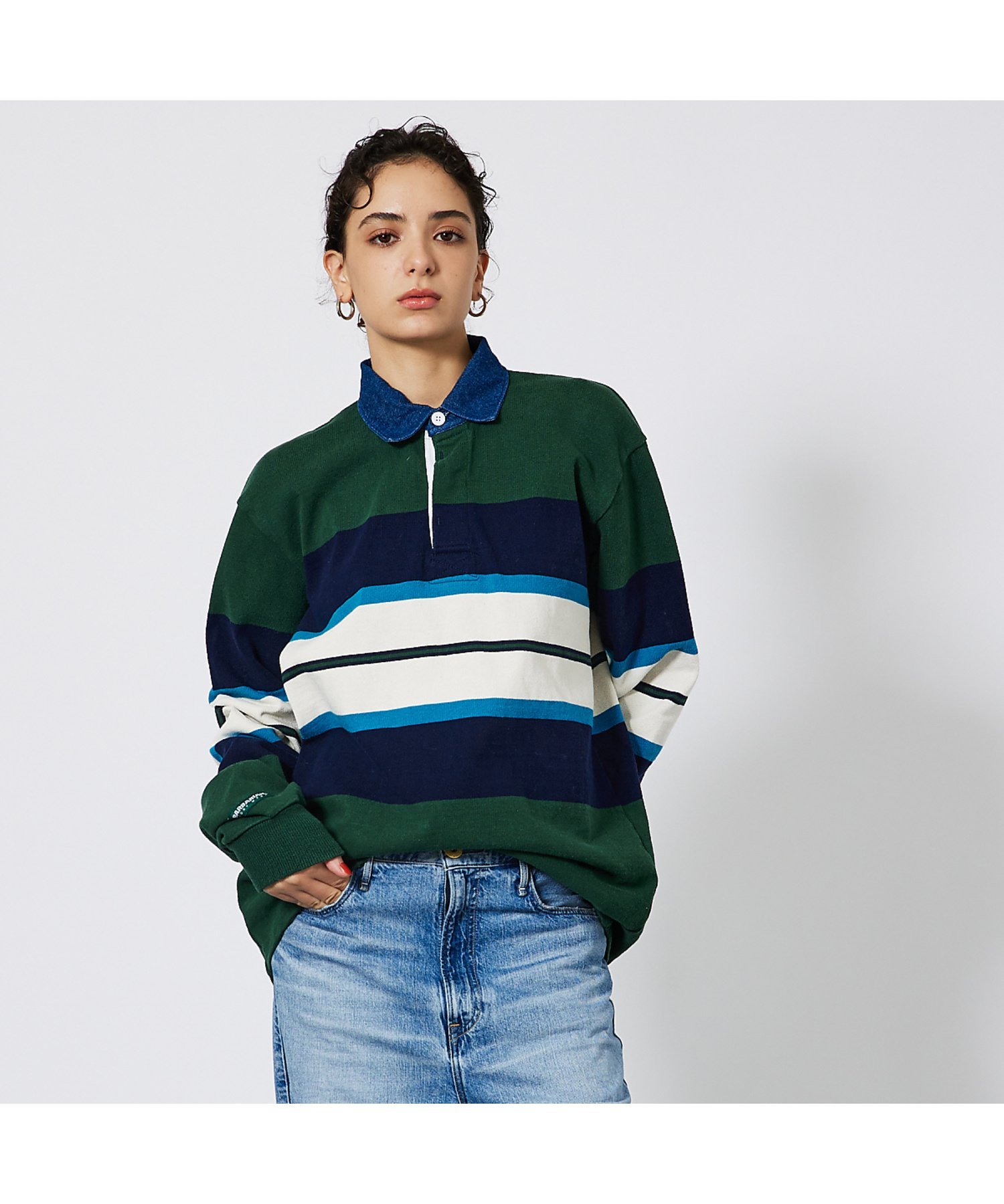 ABAHOUSE｜【BARBARIAN/バーバリアン】クラシック ラガーシャツ-NEW