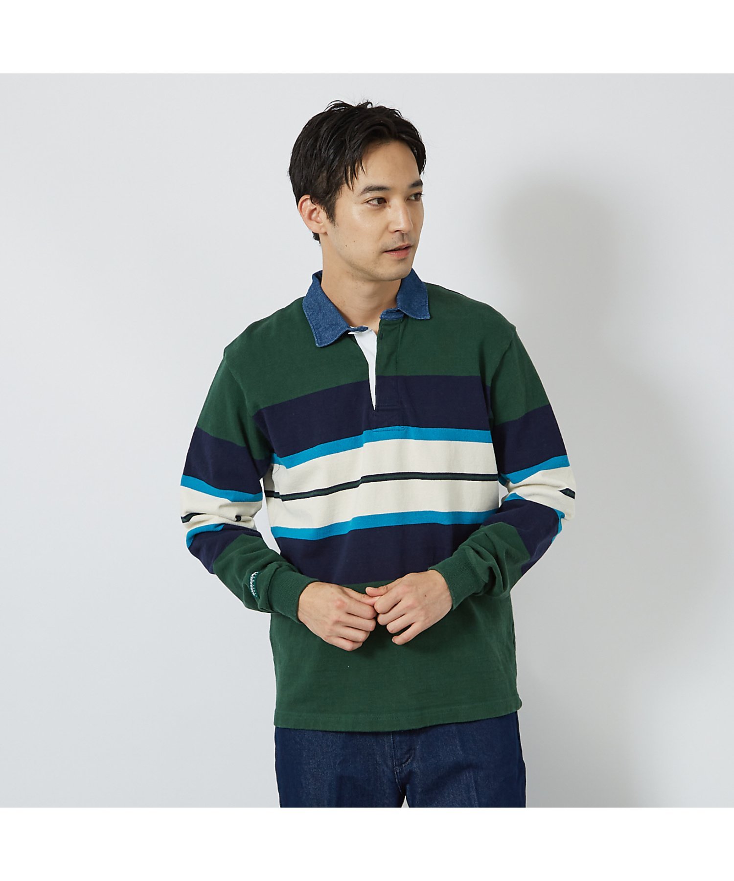 ABAHOUSE｜【BARBARIAN/バーバリアン】クラシック ラガーシャツ-NEW