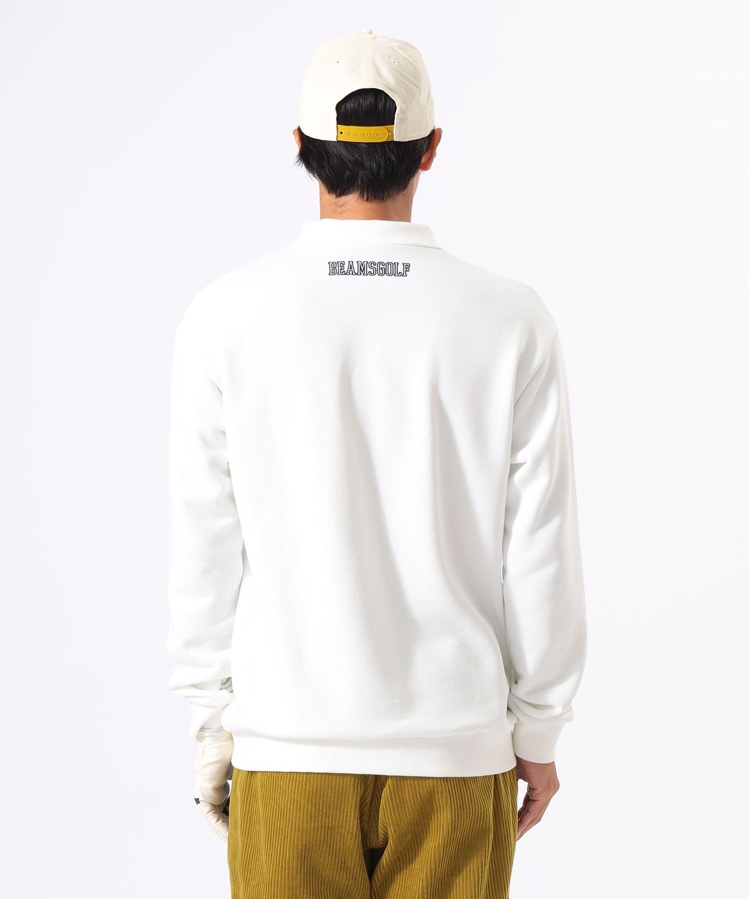 BEAMS GOLF｜ORANGE LABEL / 襟付き 裏毛 プルオーバースウェット