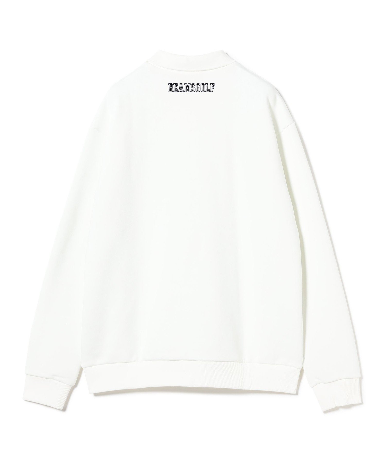 BEAMS GOLF｜ORANGE LABEL / 襟付き 裏毛 プルオーバースウェット