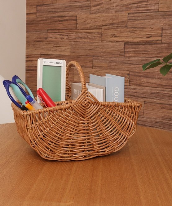 Rora｜Towc バルトフェイクワンハンドルバスケット 73836 | Rakuten