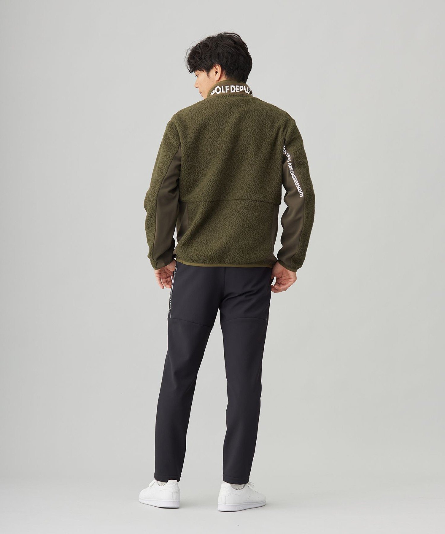 23区GOLF｜【MEN】ボアフリースプルオーバー | Rakuten Fashion(楽天