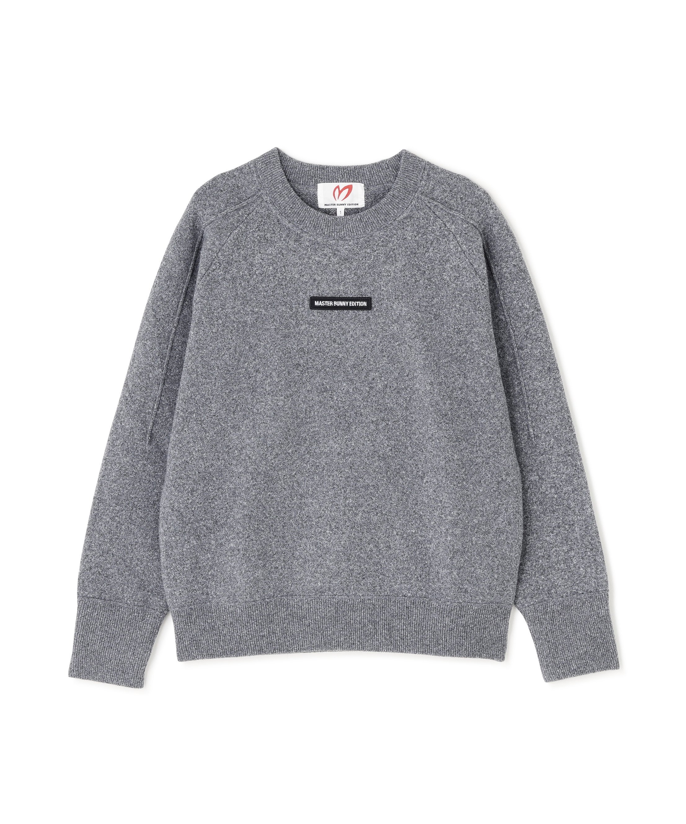 MASTER BUNNY EDITION｜Wジャガードクルーネックニットプルオーバー