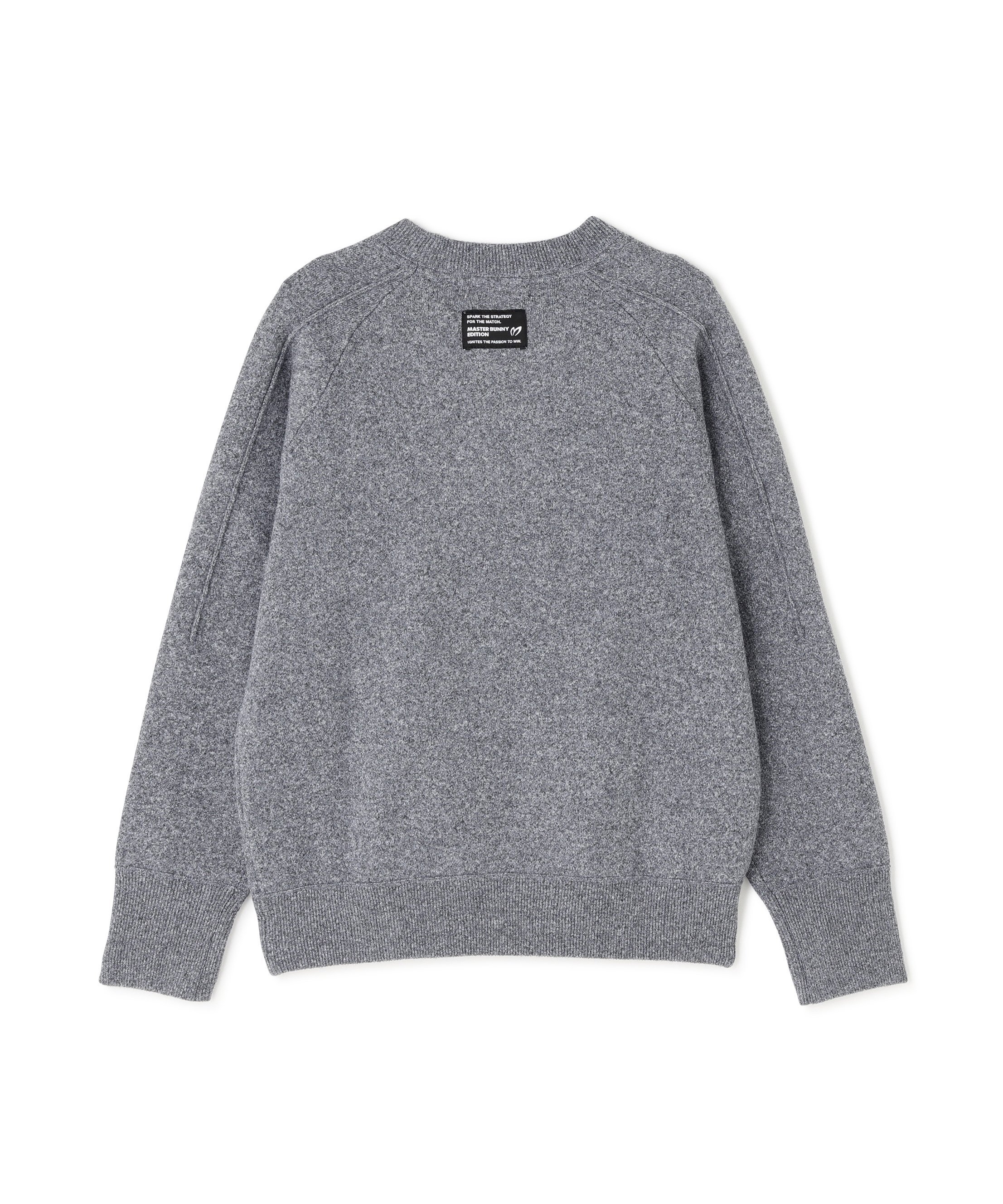 MASTER BUNNY EDITION｜Wジャガードクルーネックニットプルオーバー