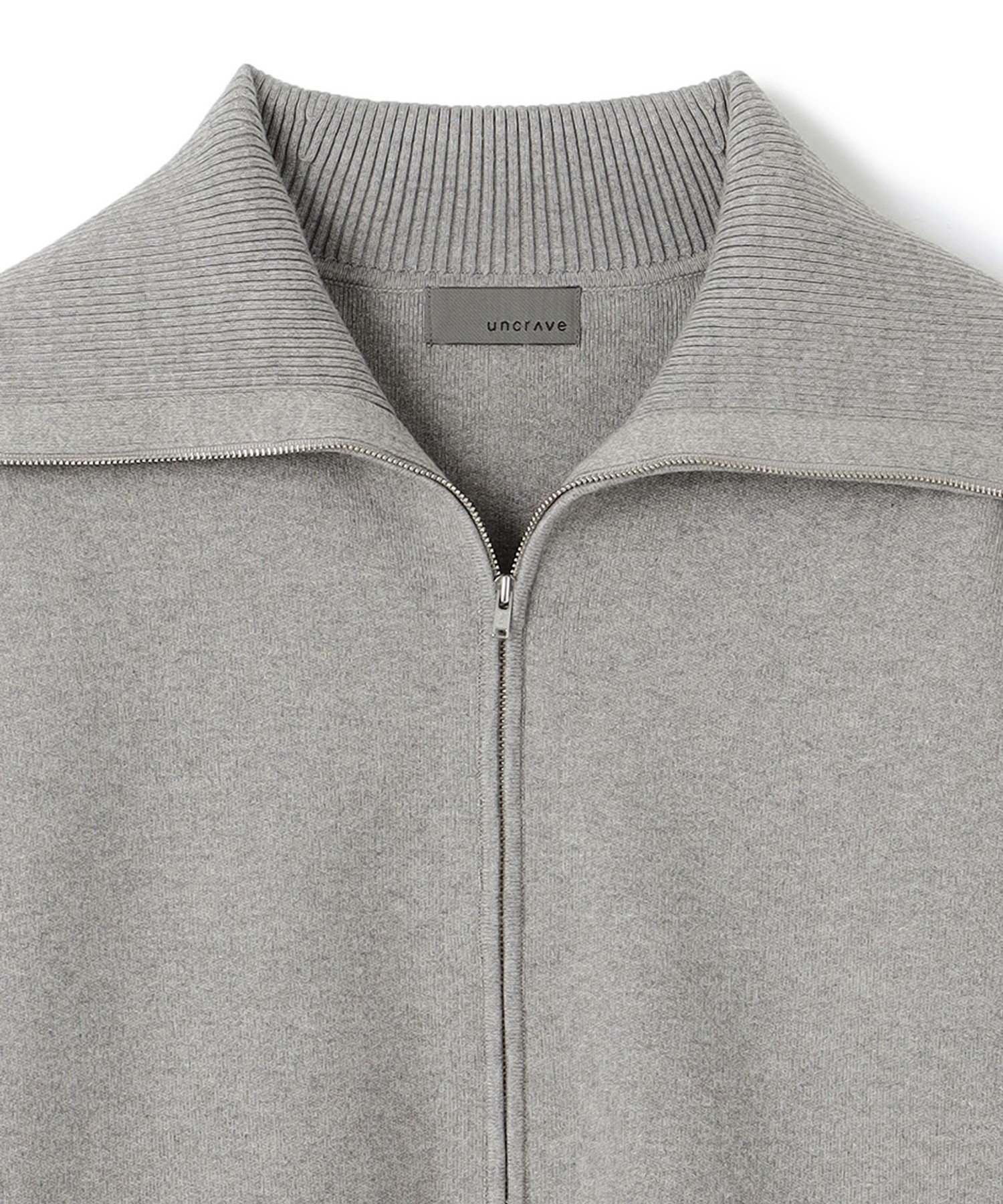 uncrave｜カシミヤブレンドニット ジップアップブルゾン | Rakuten
