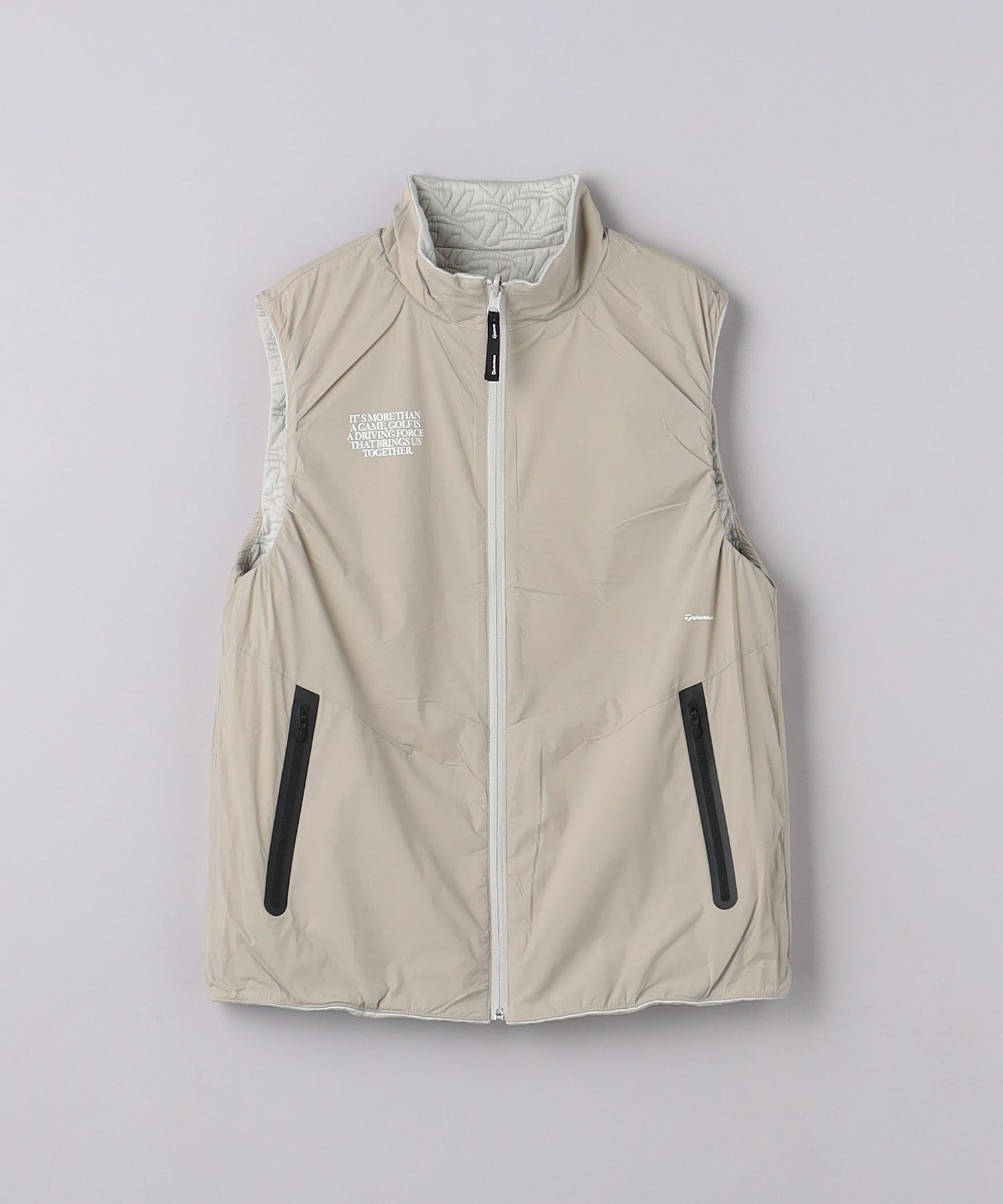 テーラーメイドxユナイテッドアローズ ベスト 別注】＜TaylorMade×UNITED ARROWS＞ ユニセックス ルーズ Vネック ベスト