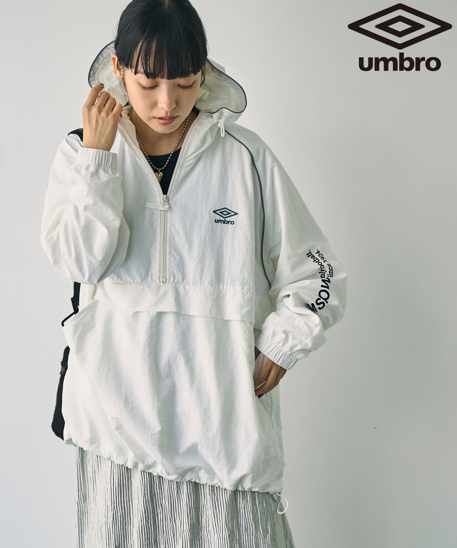 coen｜UMBRO(アンブロ)別注アノラックパーカー | Rakuten Fashion(楽天