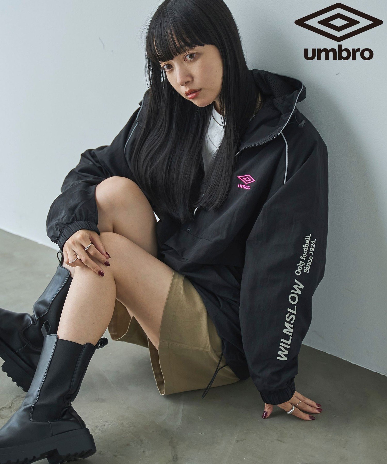 coen｜UMBRO(アンブロ)別注アノラックパーカー | Rakuten Fashion(楽天