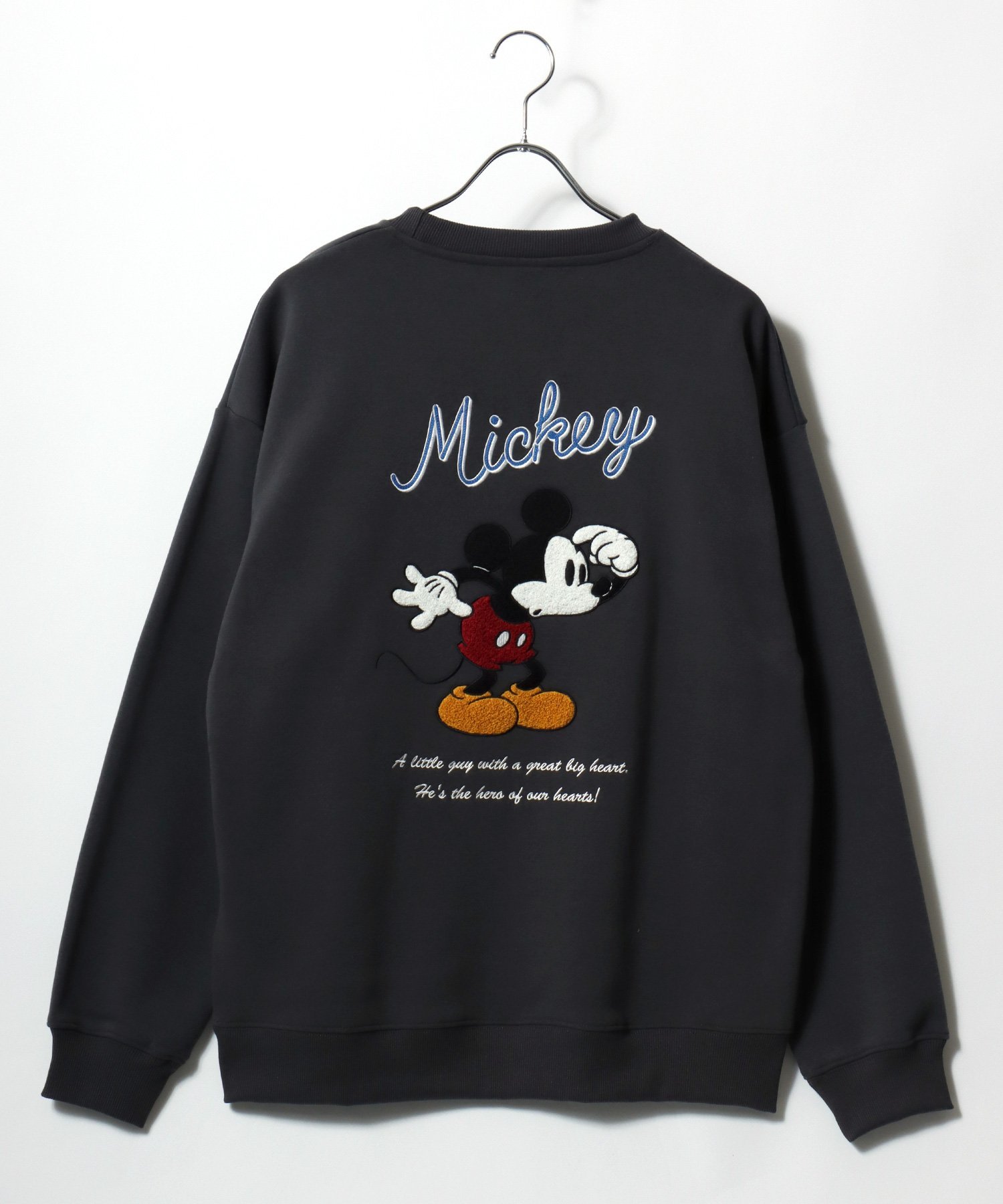 marukawa｜Disney ディズニー トレーナー メンズ スウェット 裏起毛