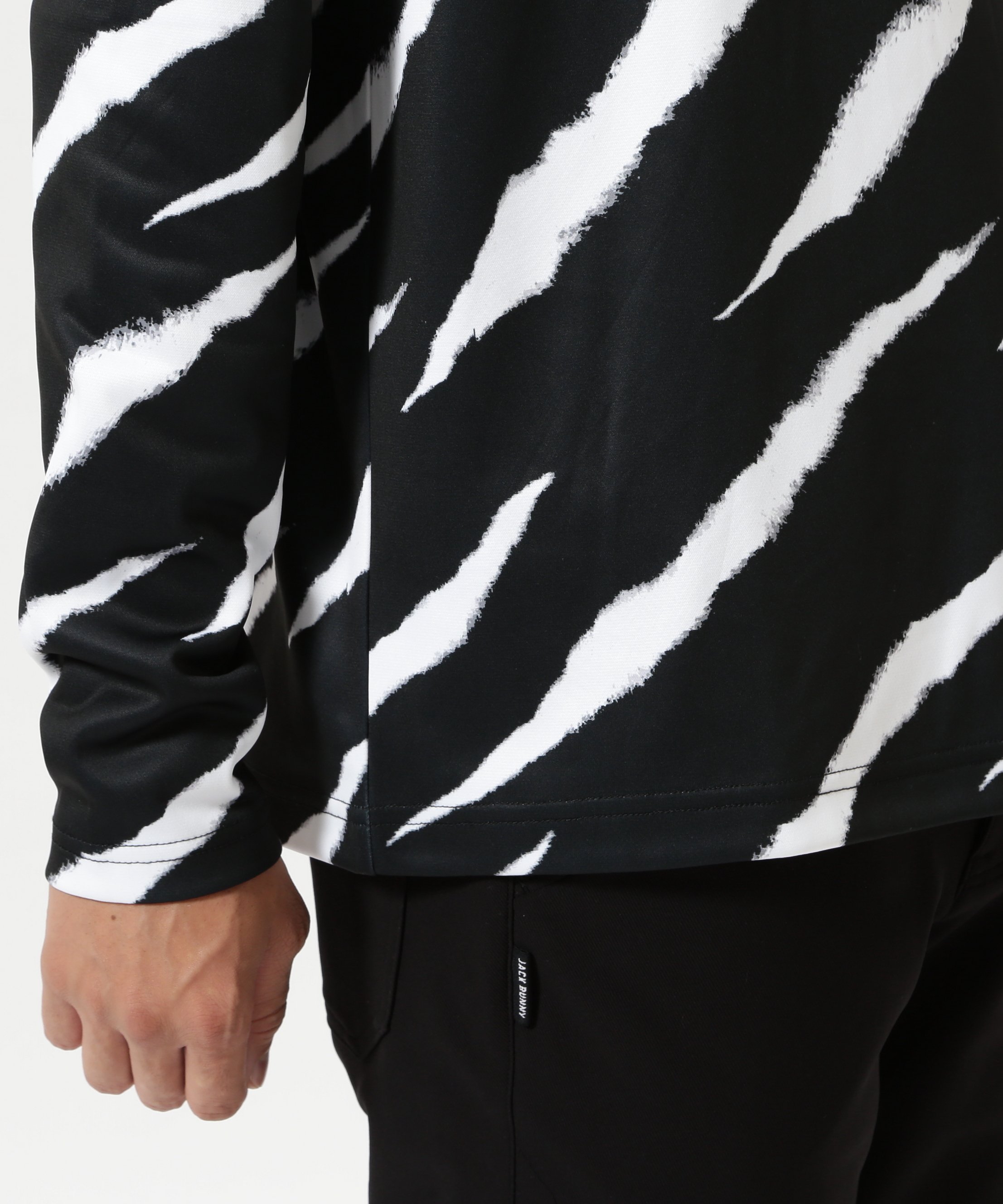 Jack Bunny!!｜KARUISHI長袖モックネックカットソー | Rakuten Fashion