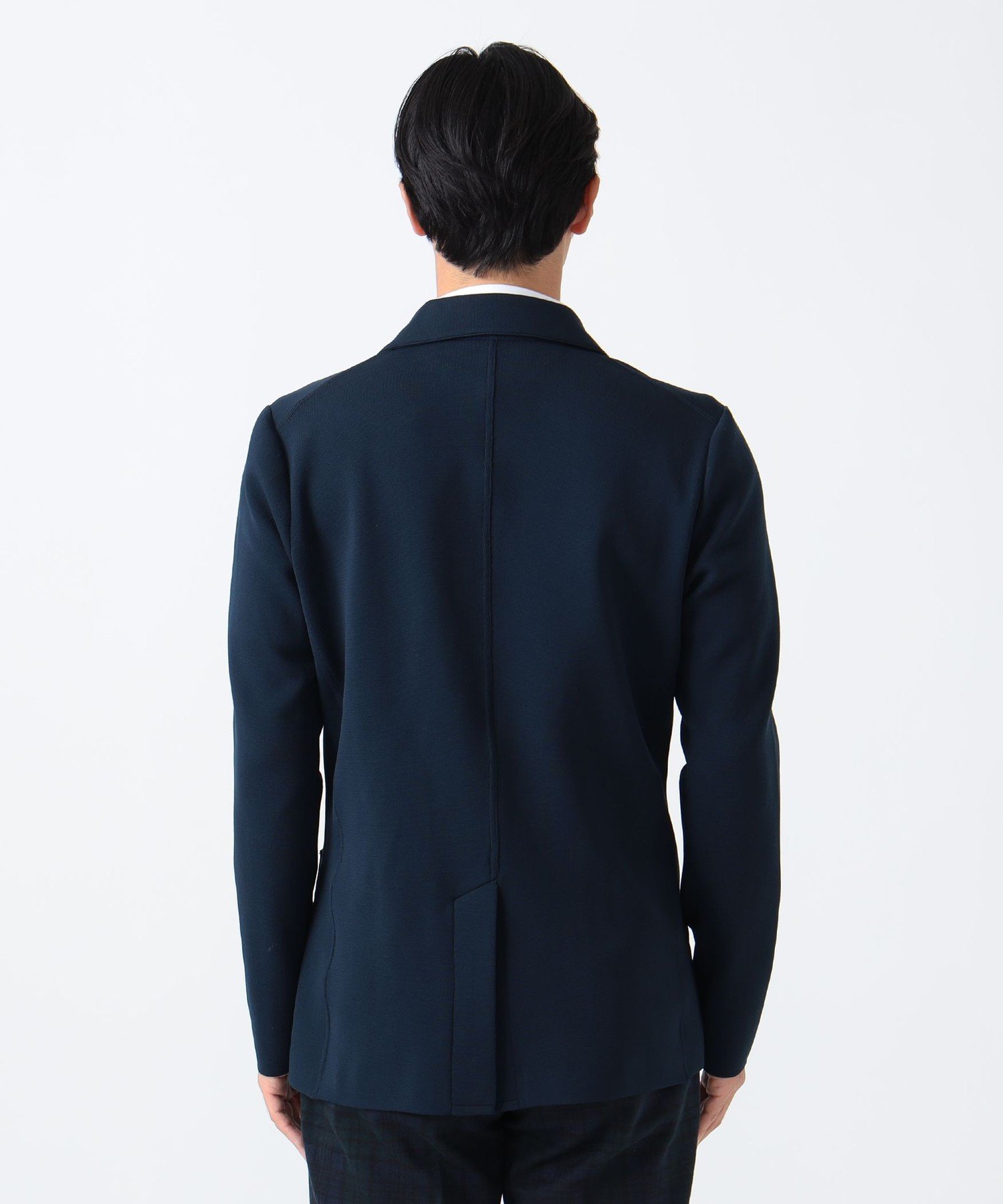 BEAMS GOLF｜PURPLE LABEL / ミラノリブ ニット ダブルジャケット