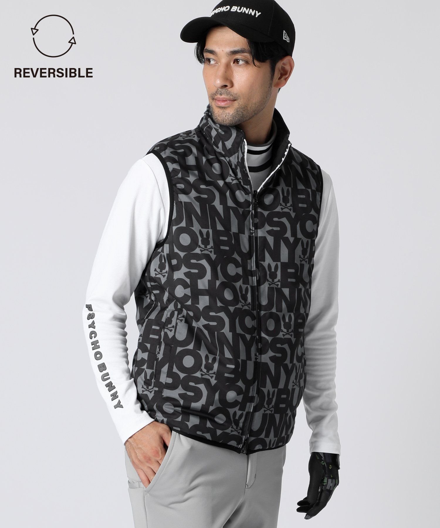 Psycho Bunny｜【まとめ割】[GOLF]ストレッチタフタ リバーシブル