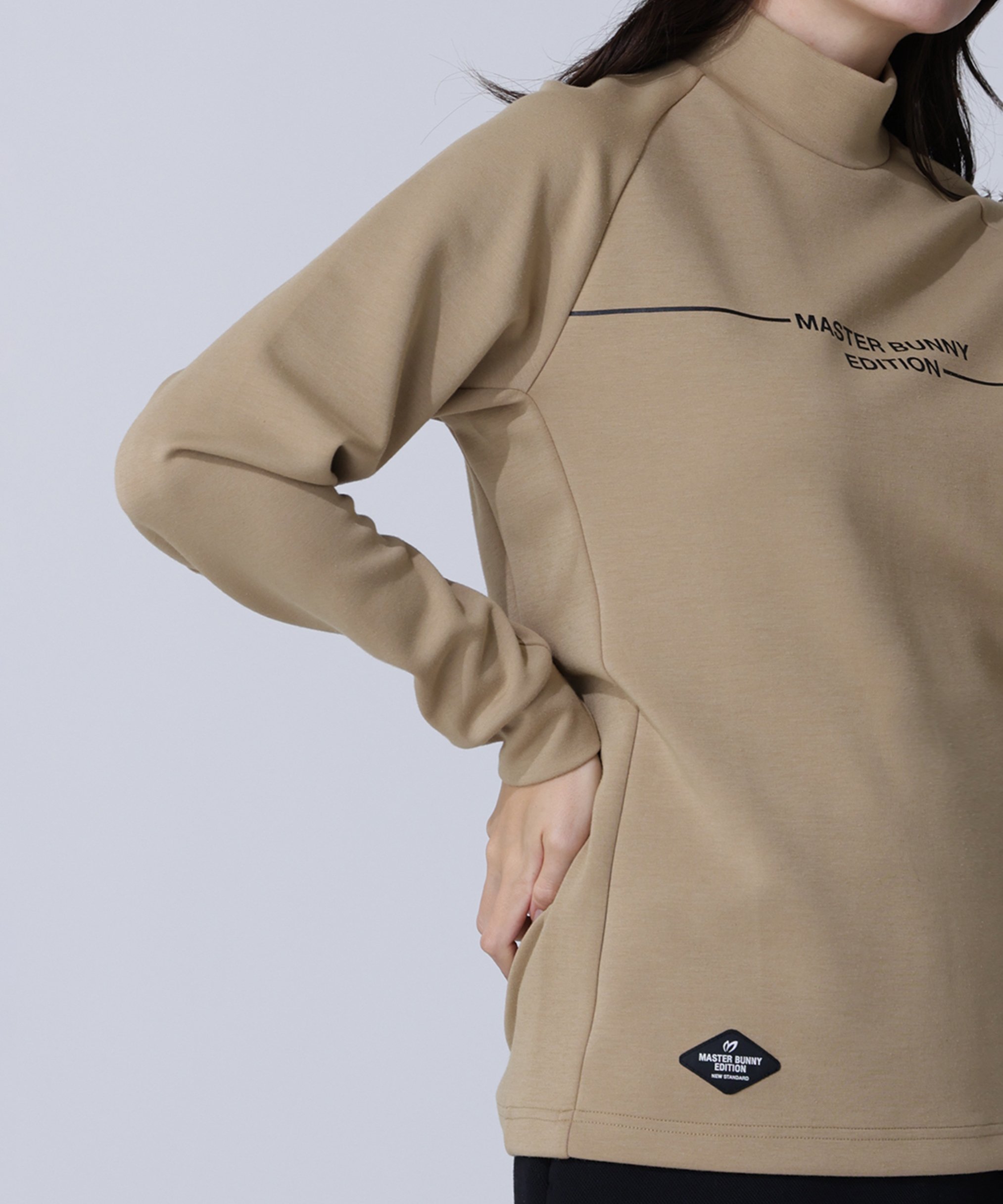 MASTER BUNNY EDITION｜T/Rダンボール長袖ハイネックカットソー