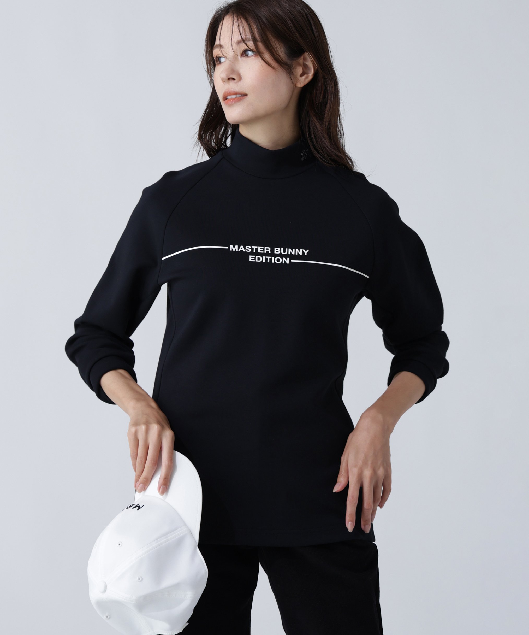 MASTER BUNNY EDITION｜T/Rダンボール長袖ハイネックカットソー