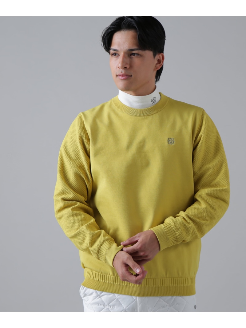 楽天市場】St ANDREWS 12G天竺×リンクス裏地付きクルーネックニット