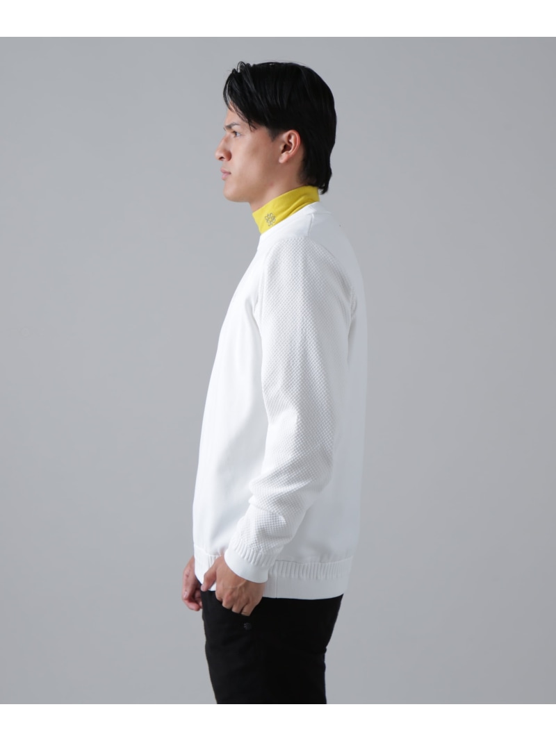 楽天市場】St ANDREWS 12G天竺×リンクス裏地付きクルーネックニット