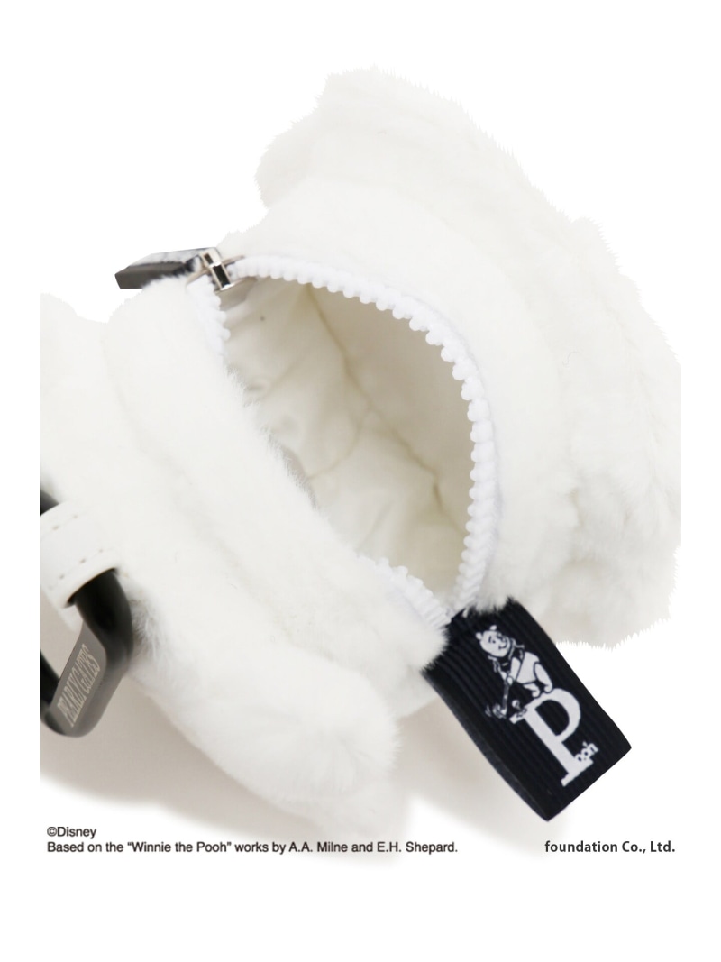 楽天市場】PEARLY GATES プーさんフェイクファーボールポーチ ＜Winnie